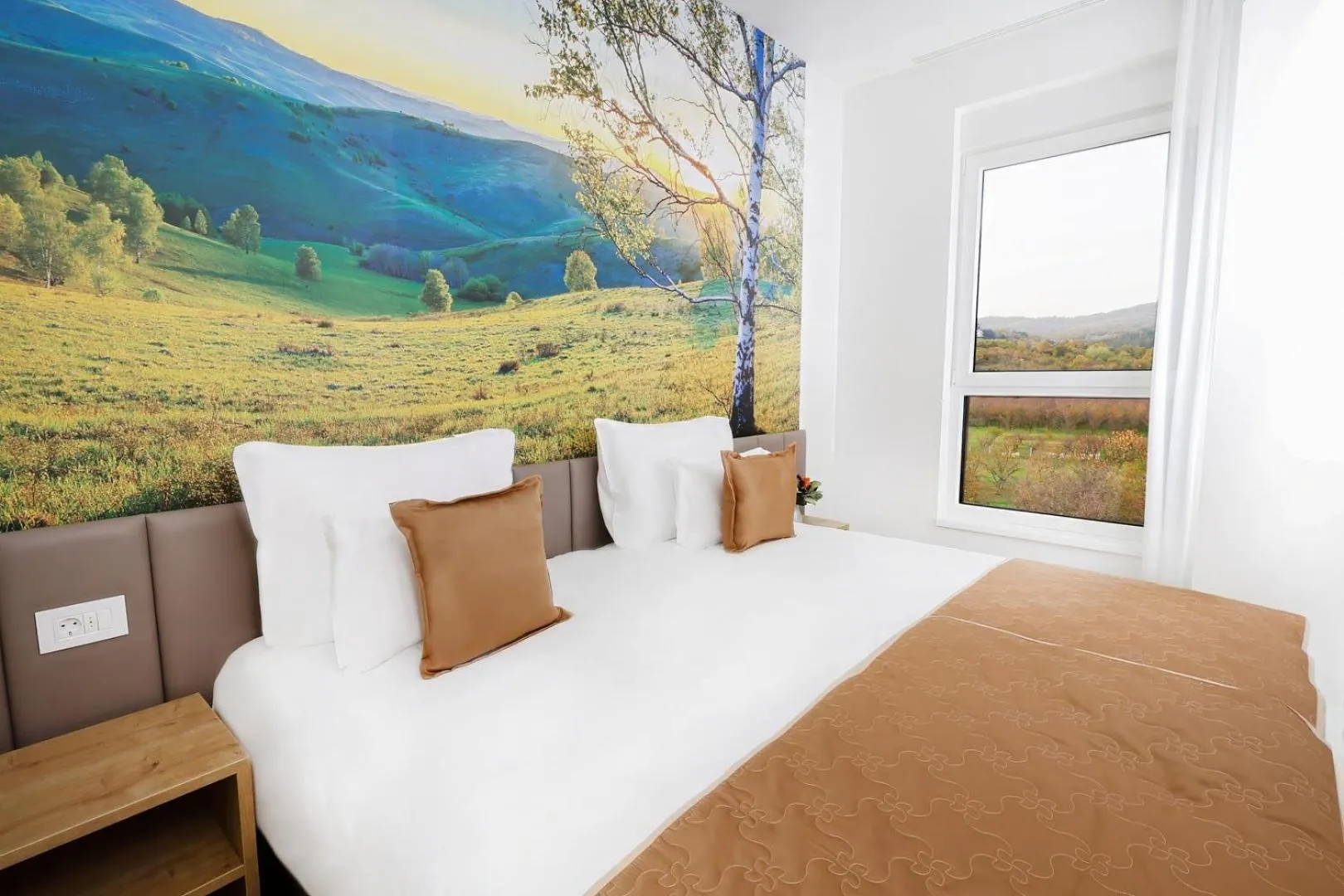 Bed in Apartmani Fruški Cvet - Fruške Terme