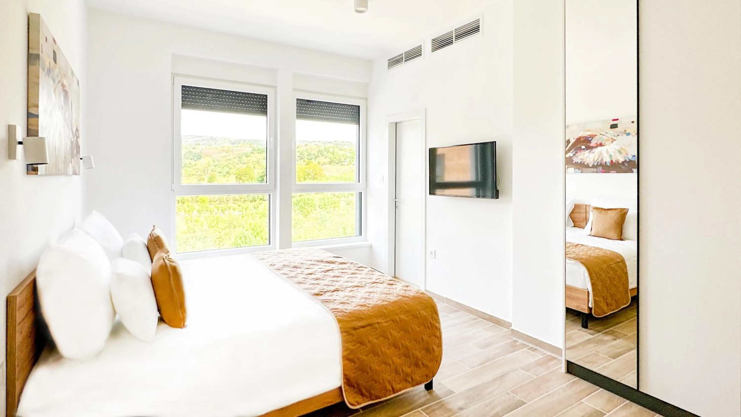 Bedroom, Bed in Apartmani Fruški Cvet - Fruške Terme
