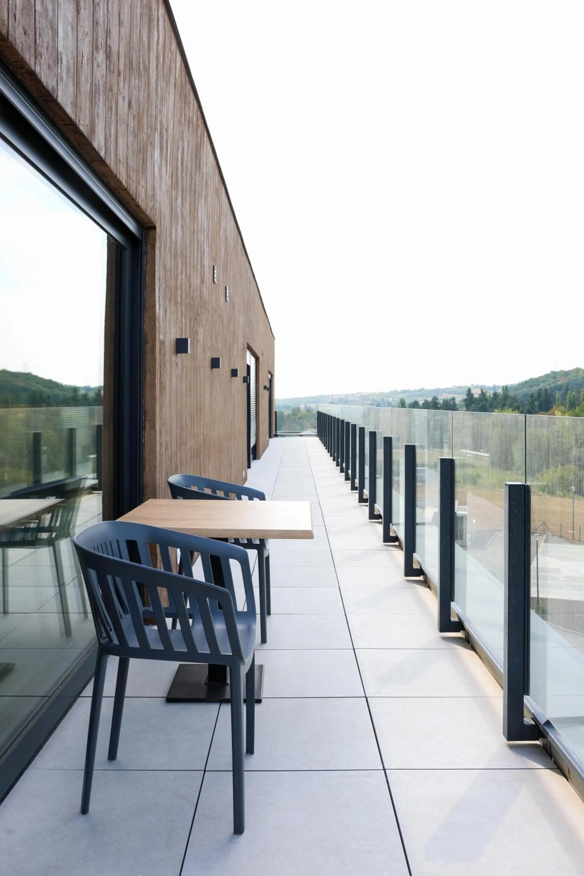 Balcony/Terrace in Apartmani Fruški Cvet - Fruške Terme