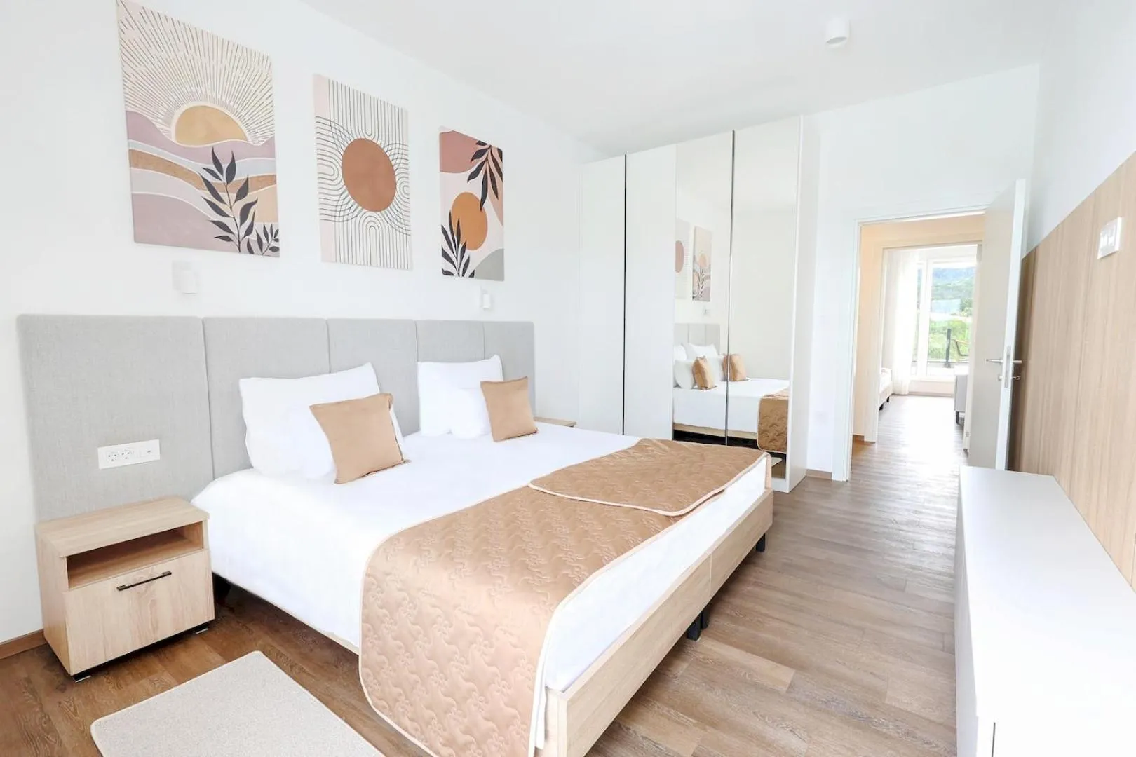 Bed in Apartmani Fruški Cvet - Fruške Terme