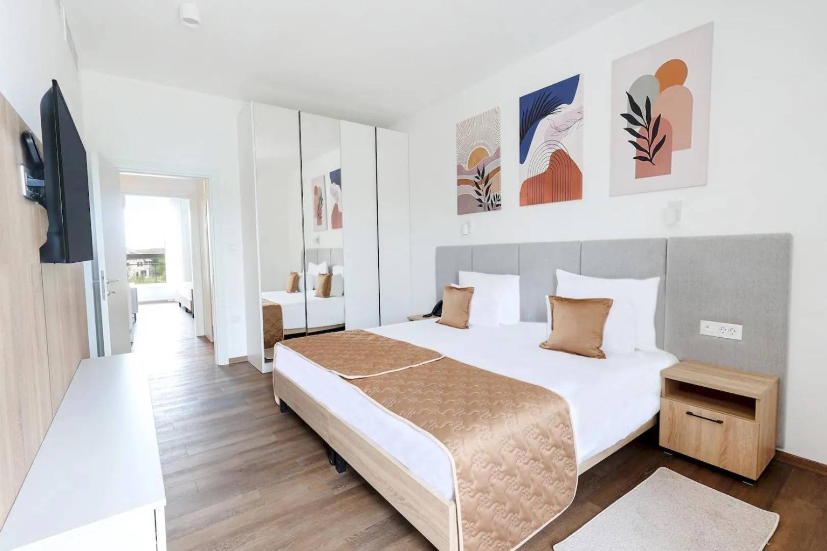 Bed in Apartmani Fruški Cvet - Fruške Terme