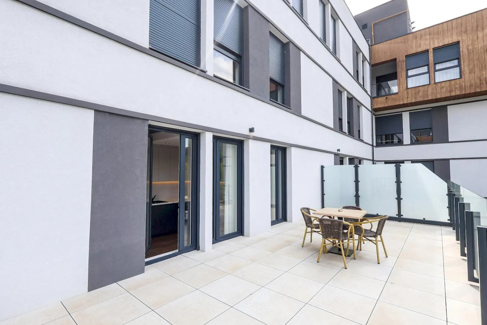 Property building in Apartmani Fruški Cvet - Fruške Terme