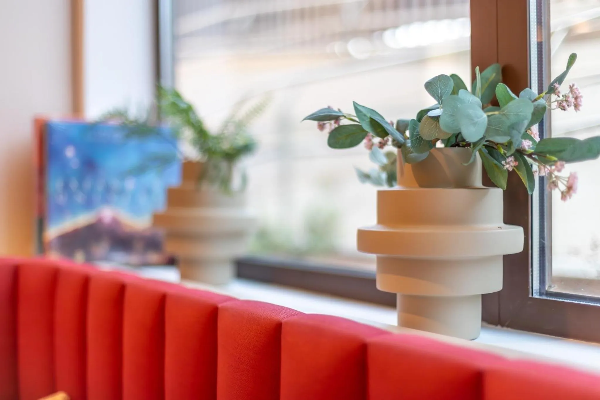 Lobby or reception in Hotel Nido Malvarrosa