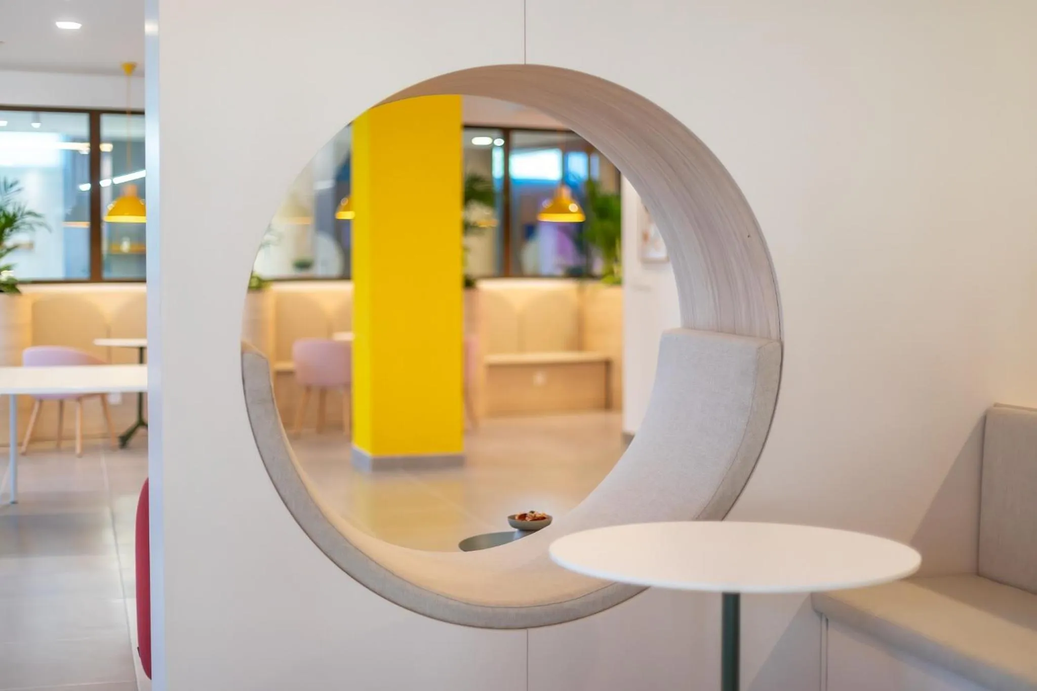 Lobby or reception in Hotel Nido Malvarrosa