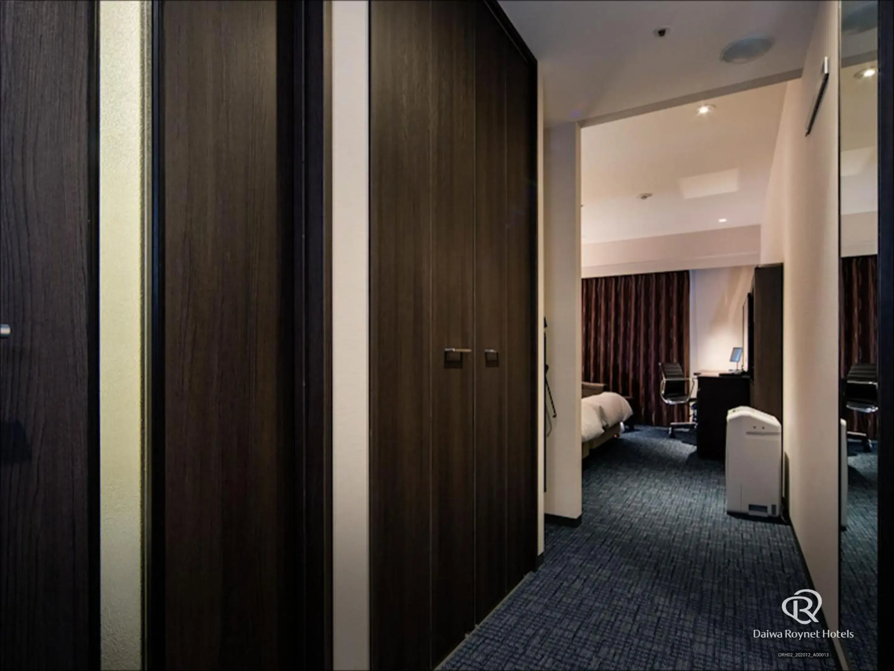 Bed in Daiwa Roynet Hotel Chiba Ekimae Bed in Daiwa Roynet Hotel Chiba Ekimae