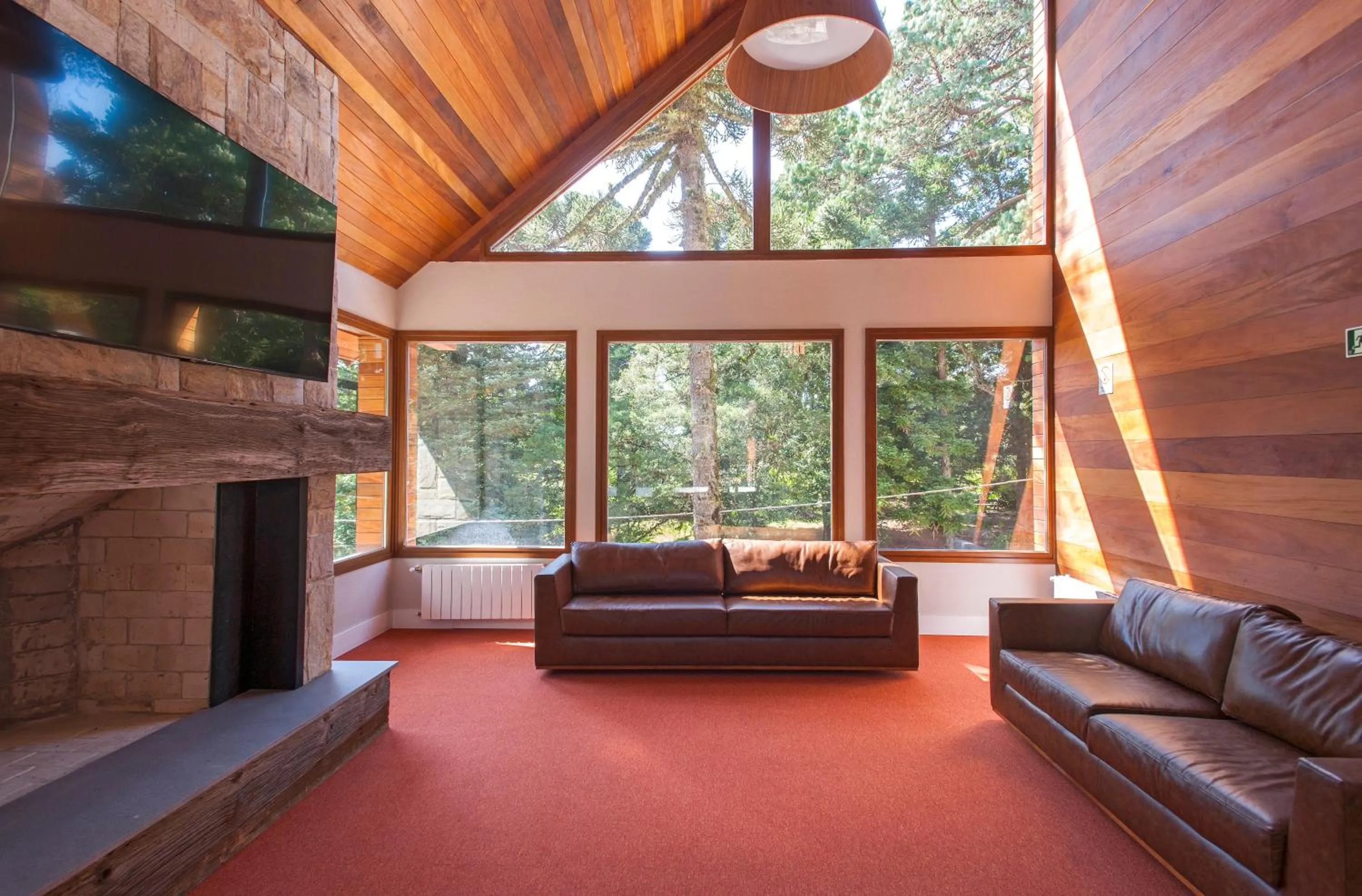 Seating area in Poehma Lago Negro by Livá OFICIAL