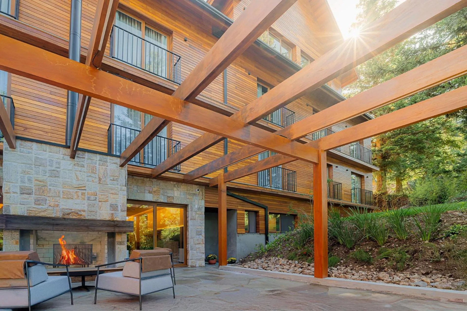 Balcony/Terrace in Poehma Lago Negro by Livá OFICIAL