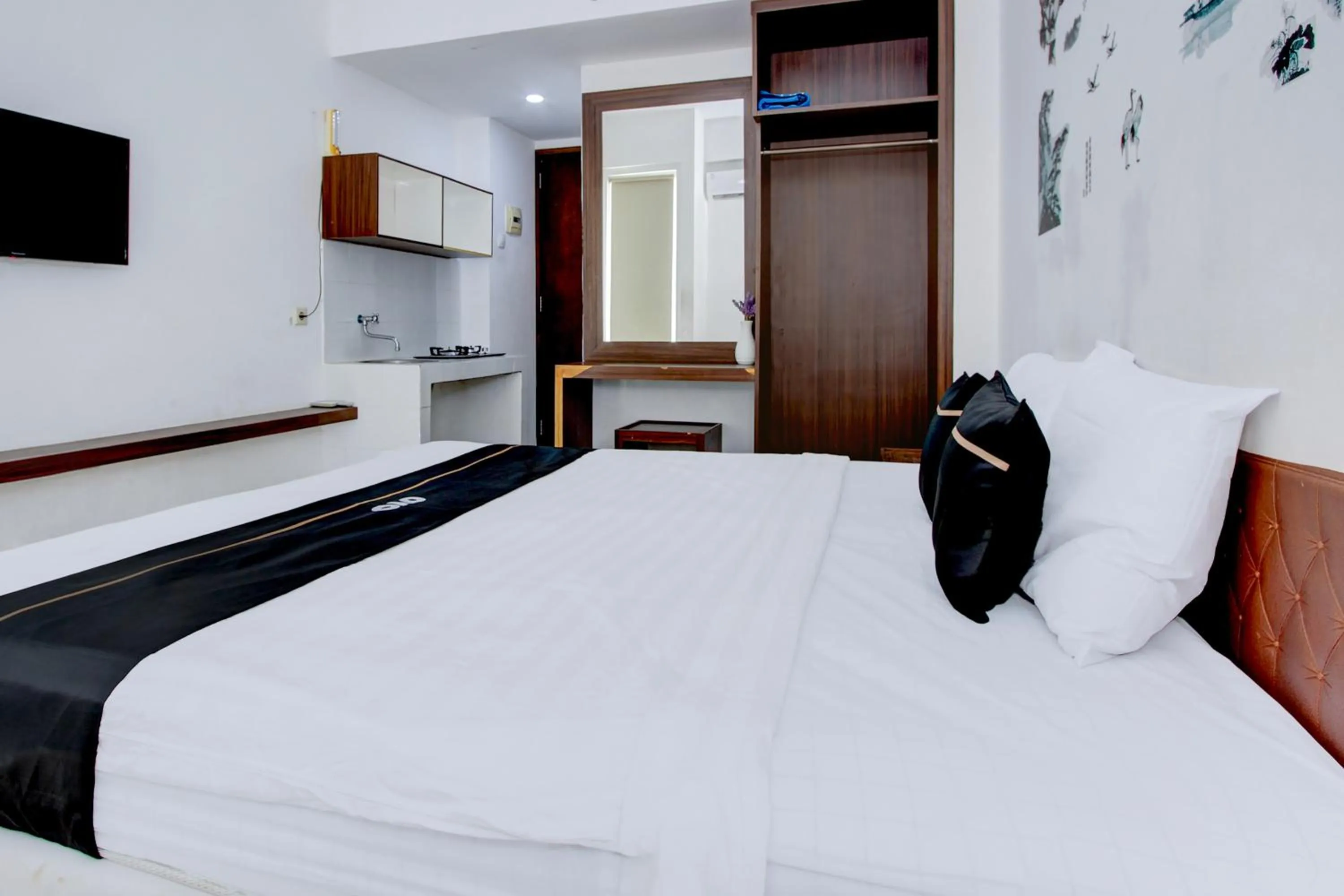 Bedroom, Bed in Collection O Yogyakarta Near Tugu Jogja Formerly Vivo Aparment