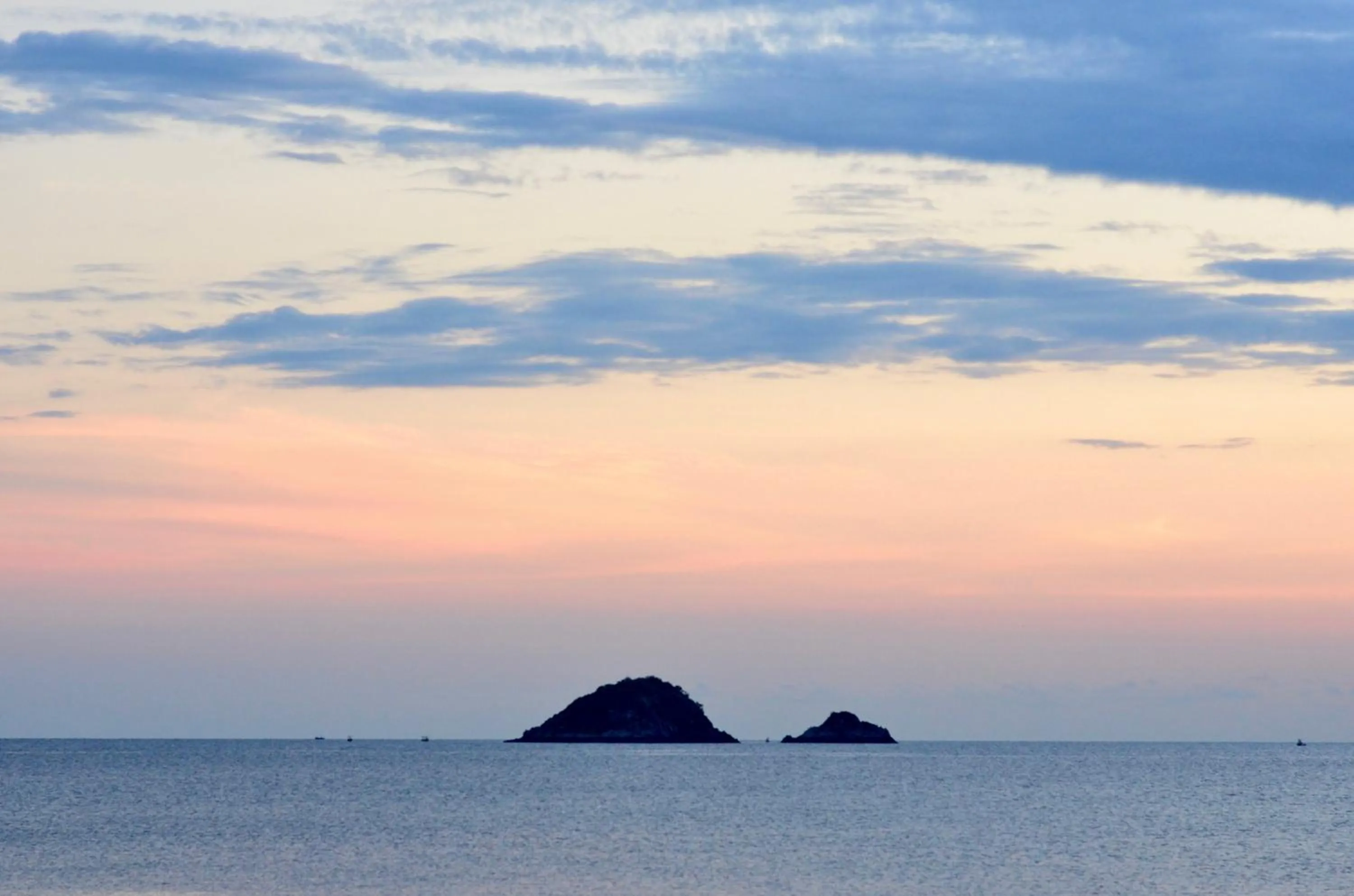 Natural landscape in Sanae Beach Hua Hin