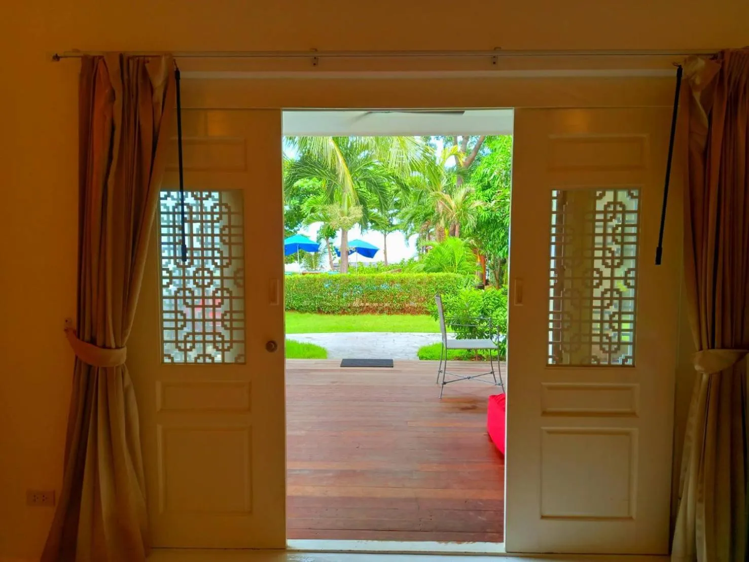 Garden view in Sanae Beach Hua Hin