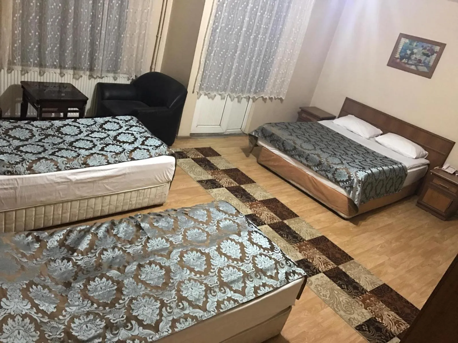 Bed in Hotel Kervansaray