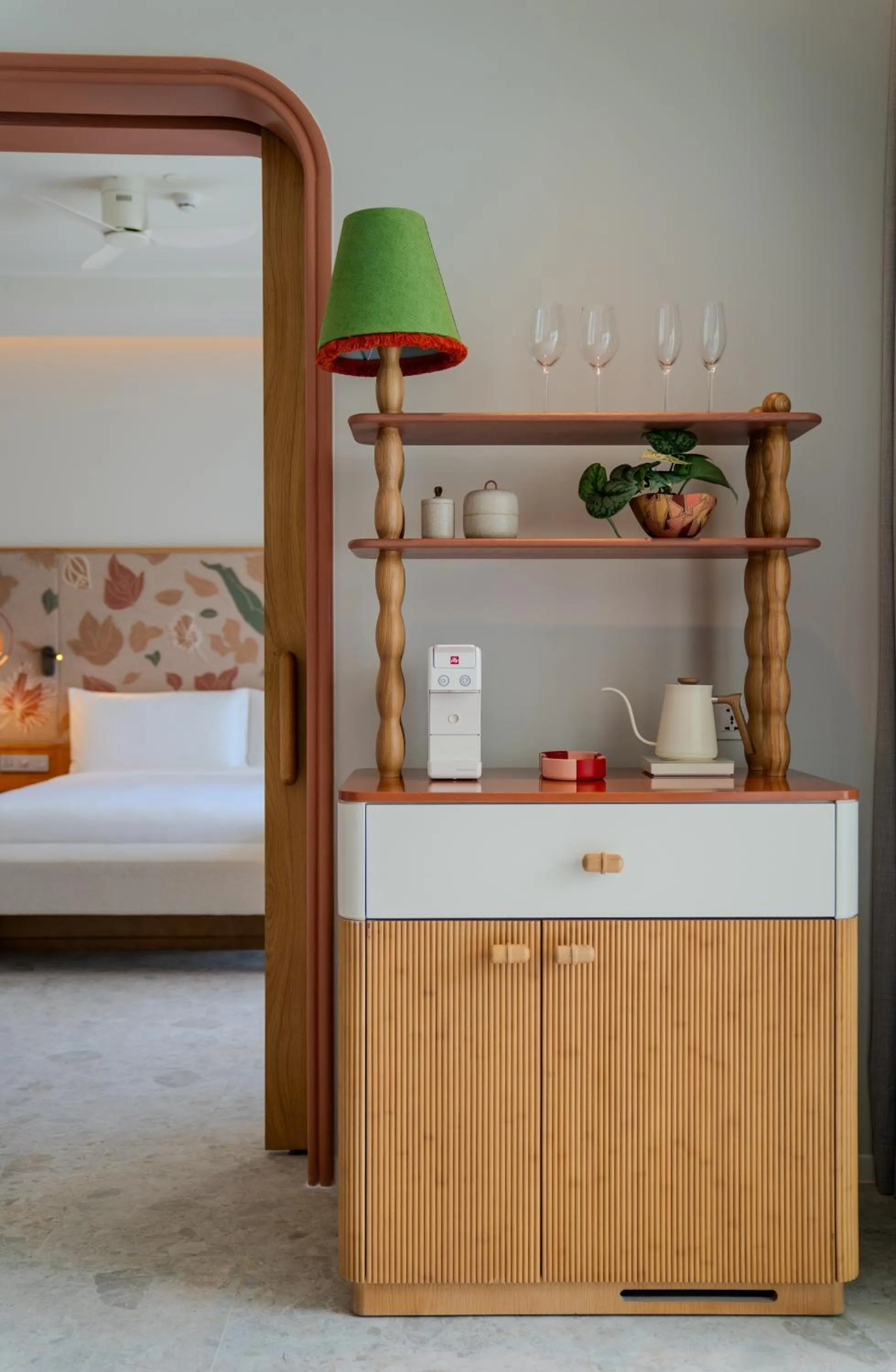 minibar, Bed in The Standard, Pattaya Na Jomtien