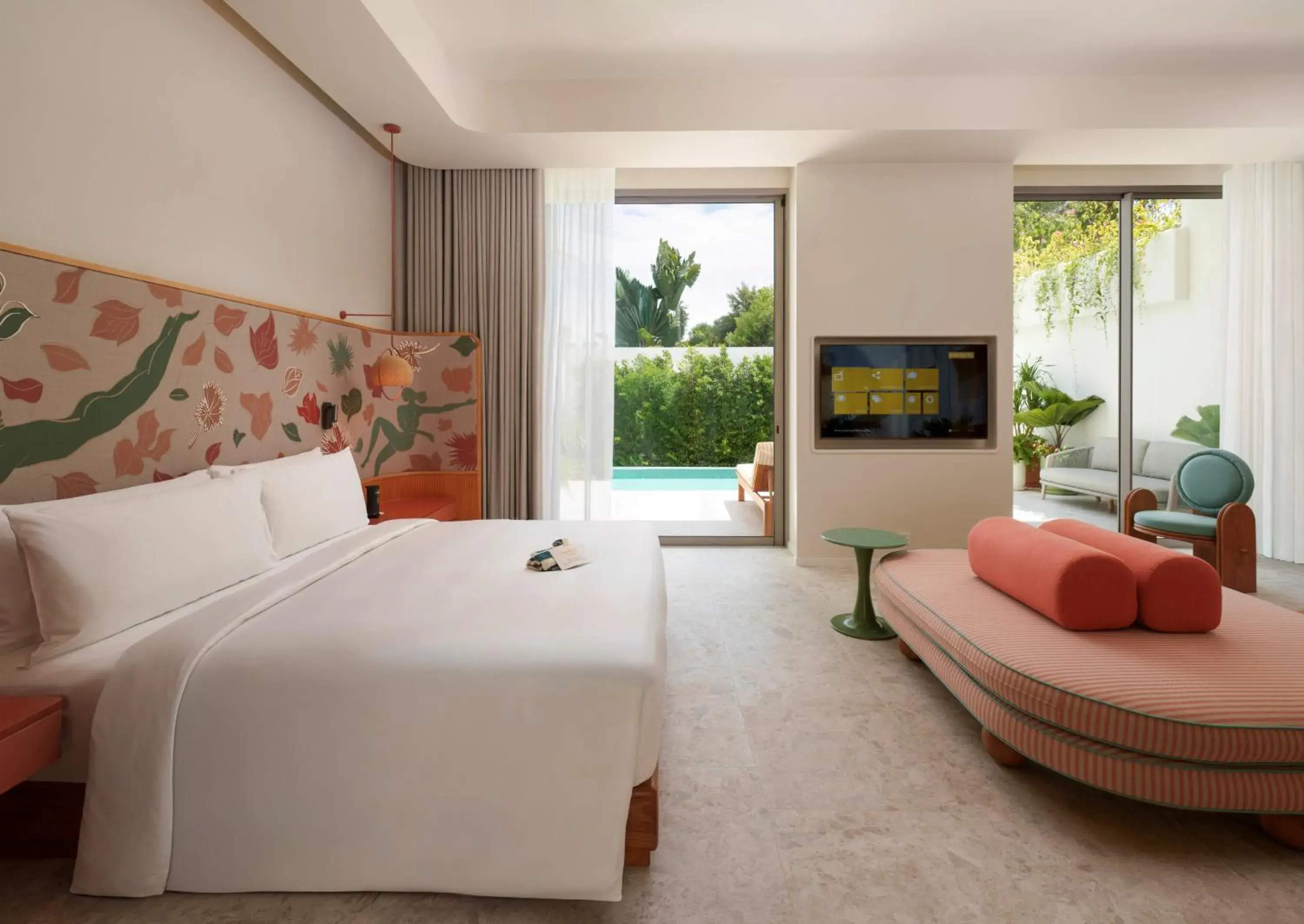 Seating area, Bed in The Standard, Pattaya Na Jomtien Seating area, Bed in The Standard, Pattaya Na Jomtien