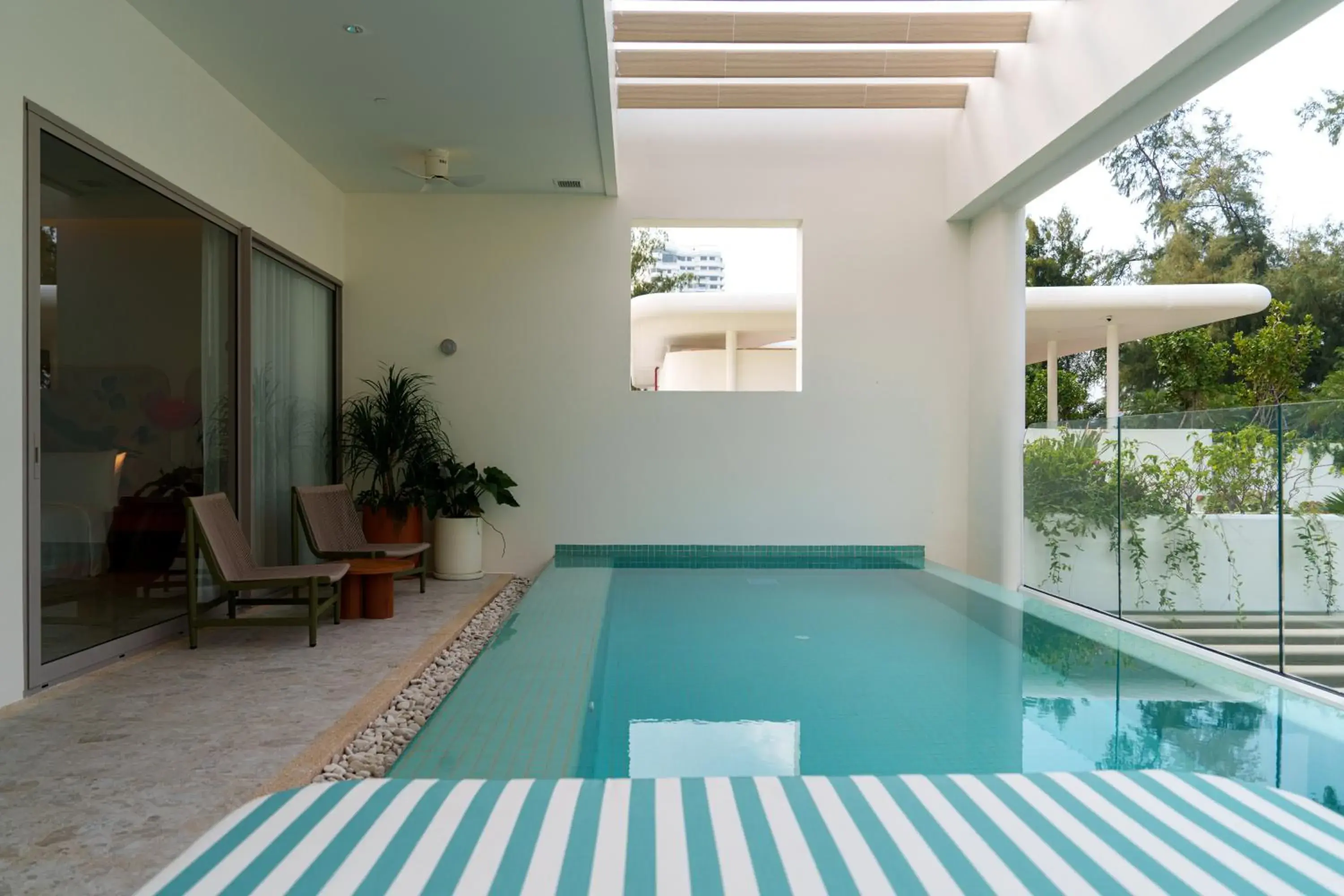 Pool view in The Standard, Pattaya Na Jomtien Pool view in The Standard, Pattaya Na Jomtien