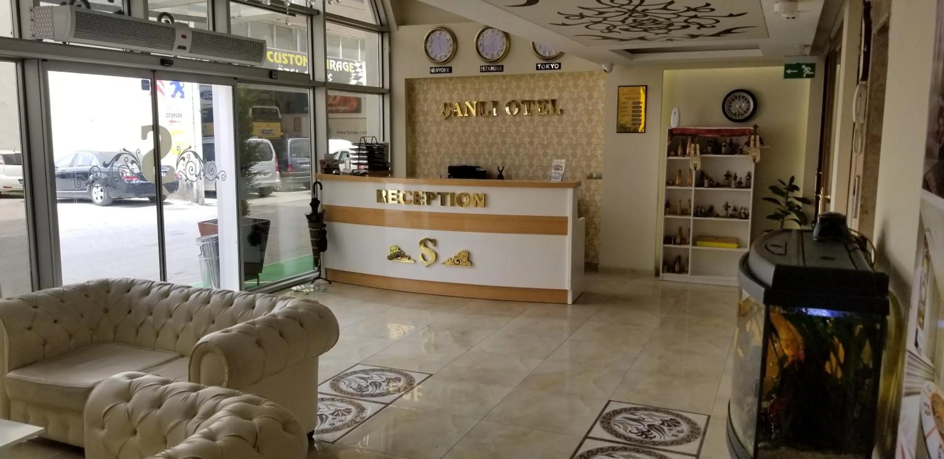 Lobby or reception in Sanli Hotel Hammam & SPA