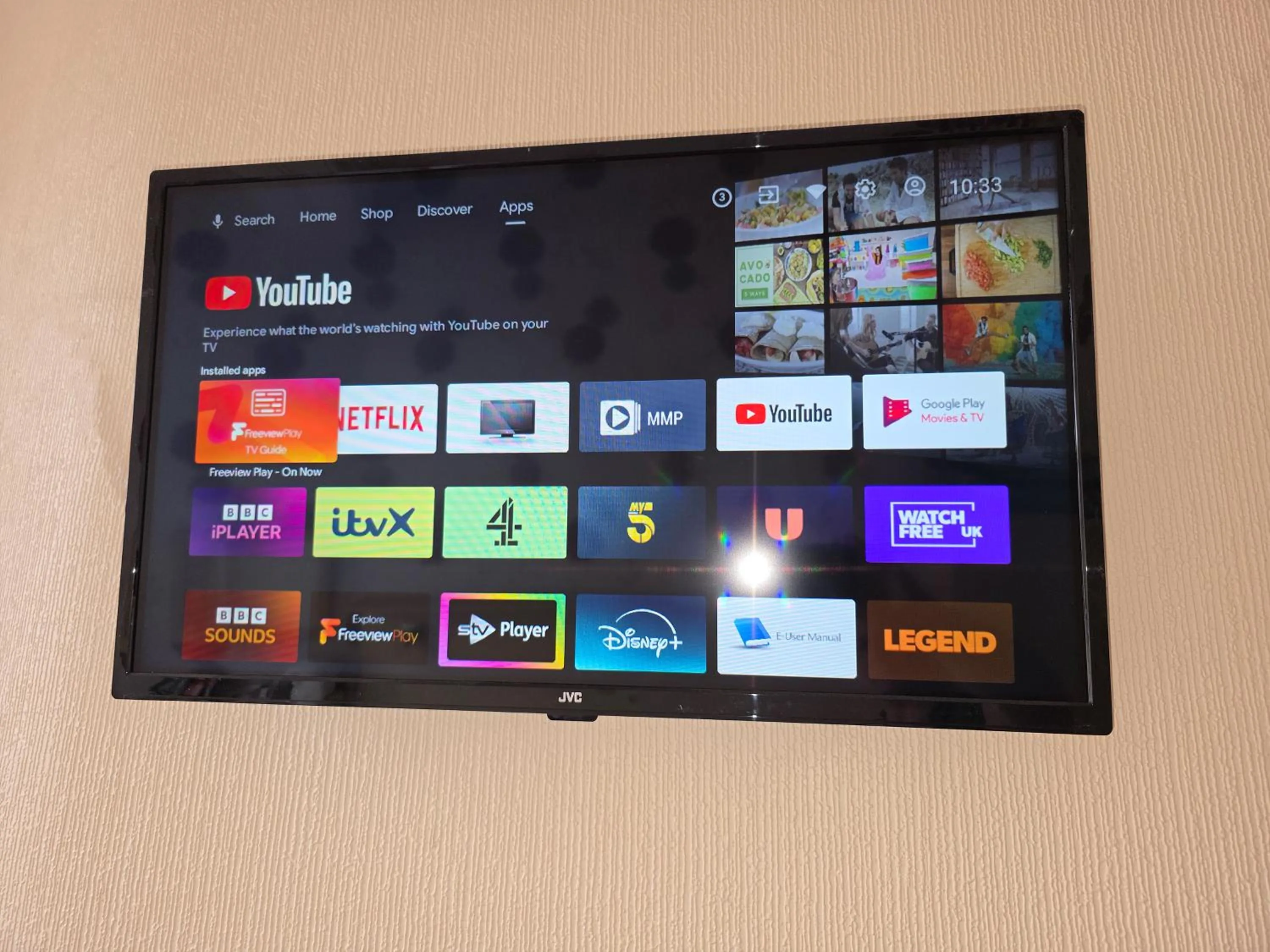 TV and multimedia in The Sands Hotel