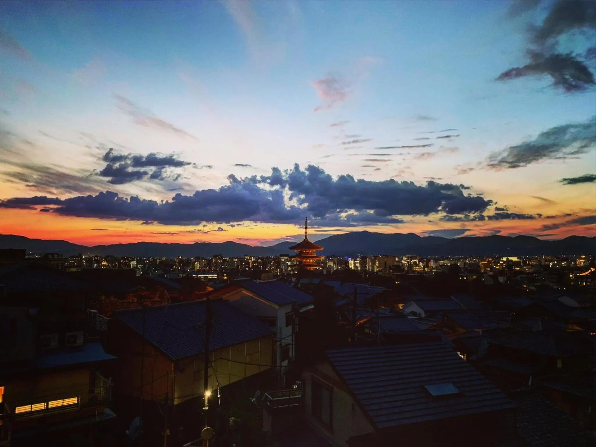 Balcony/Terrace in Kyo no Yado Sangen Ninenzaka