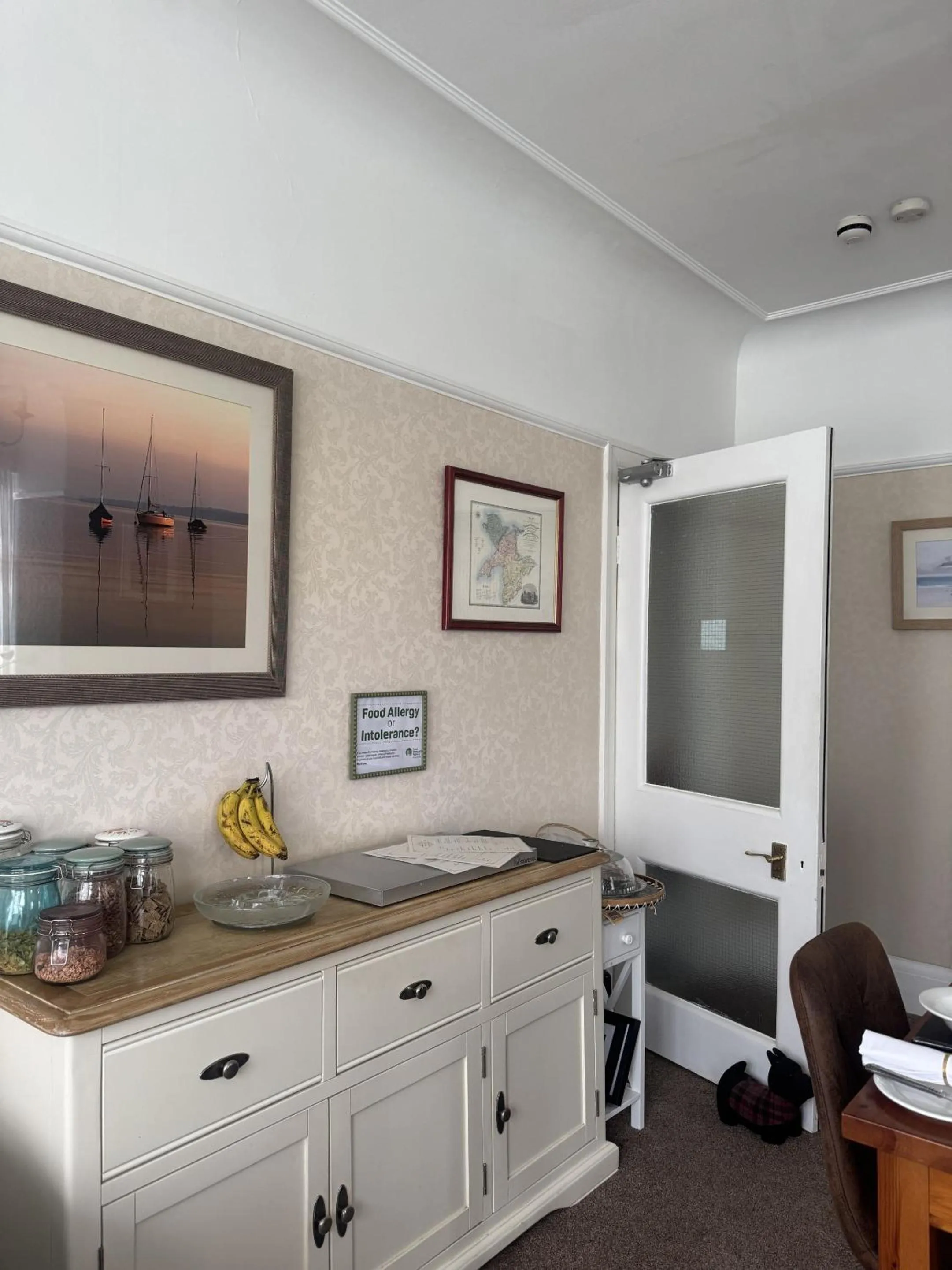 Dining area in Rosaire Guest House