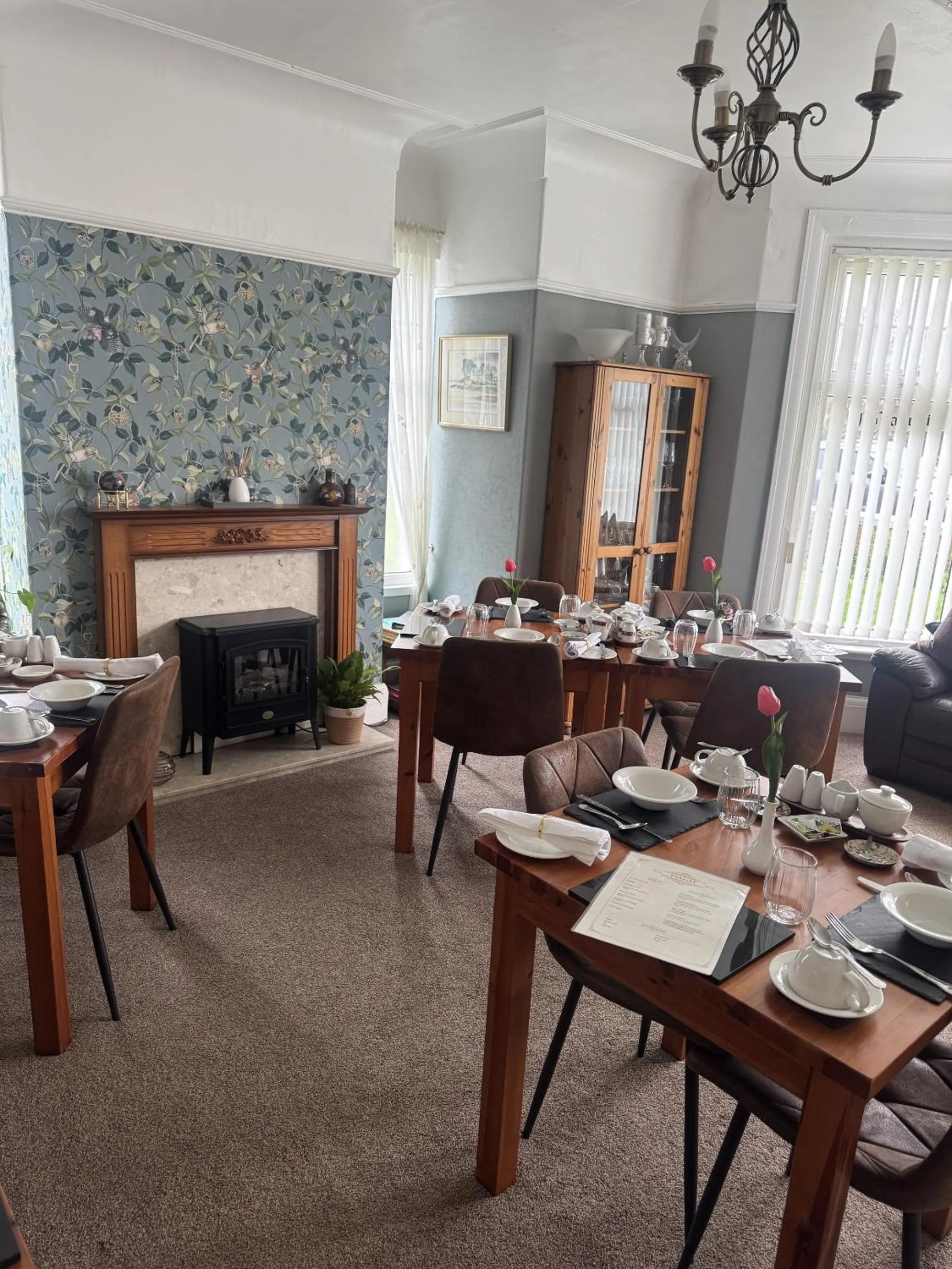 Dining area in Rosaire Guest House