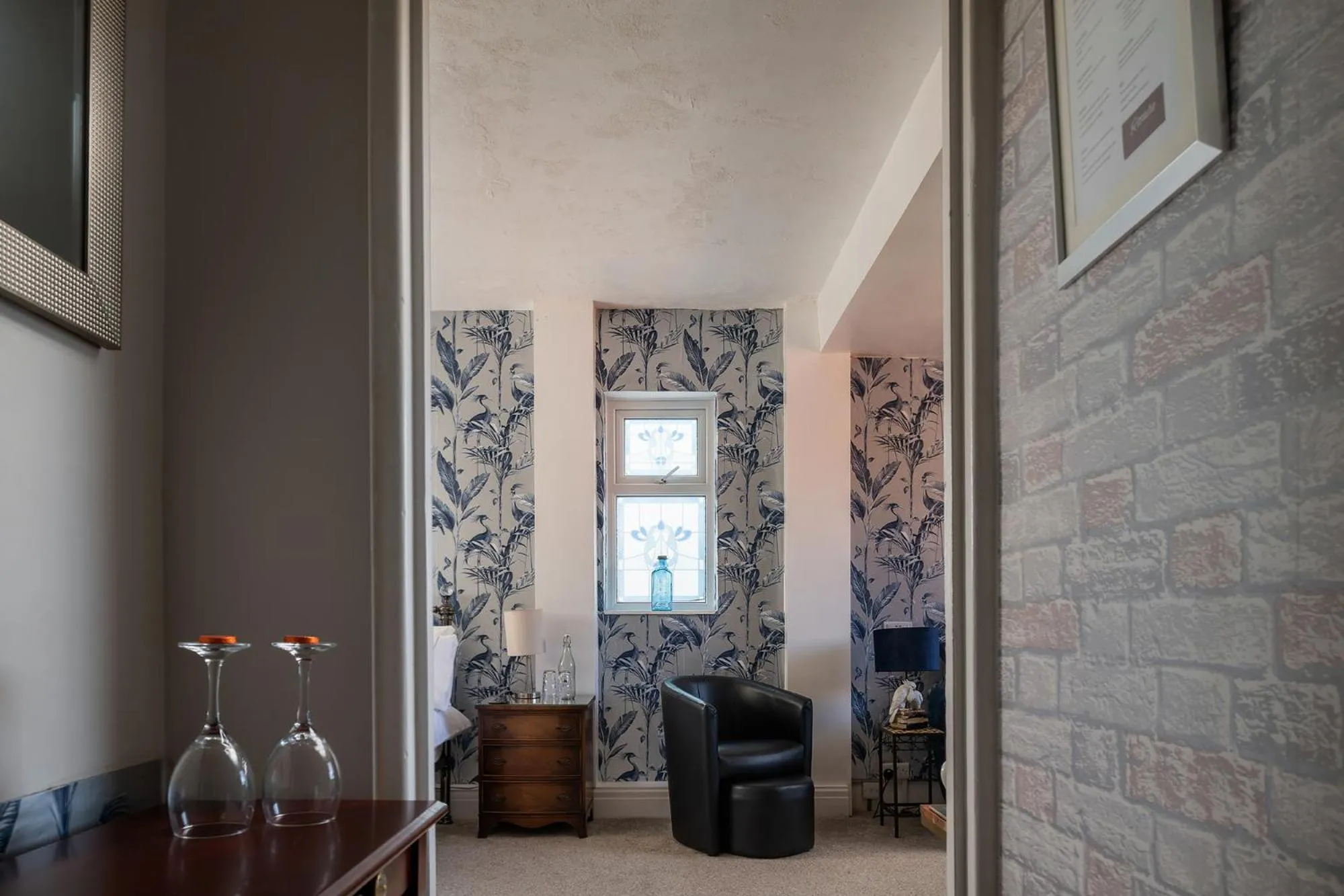 Living room in Rosaire Guest House