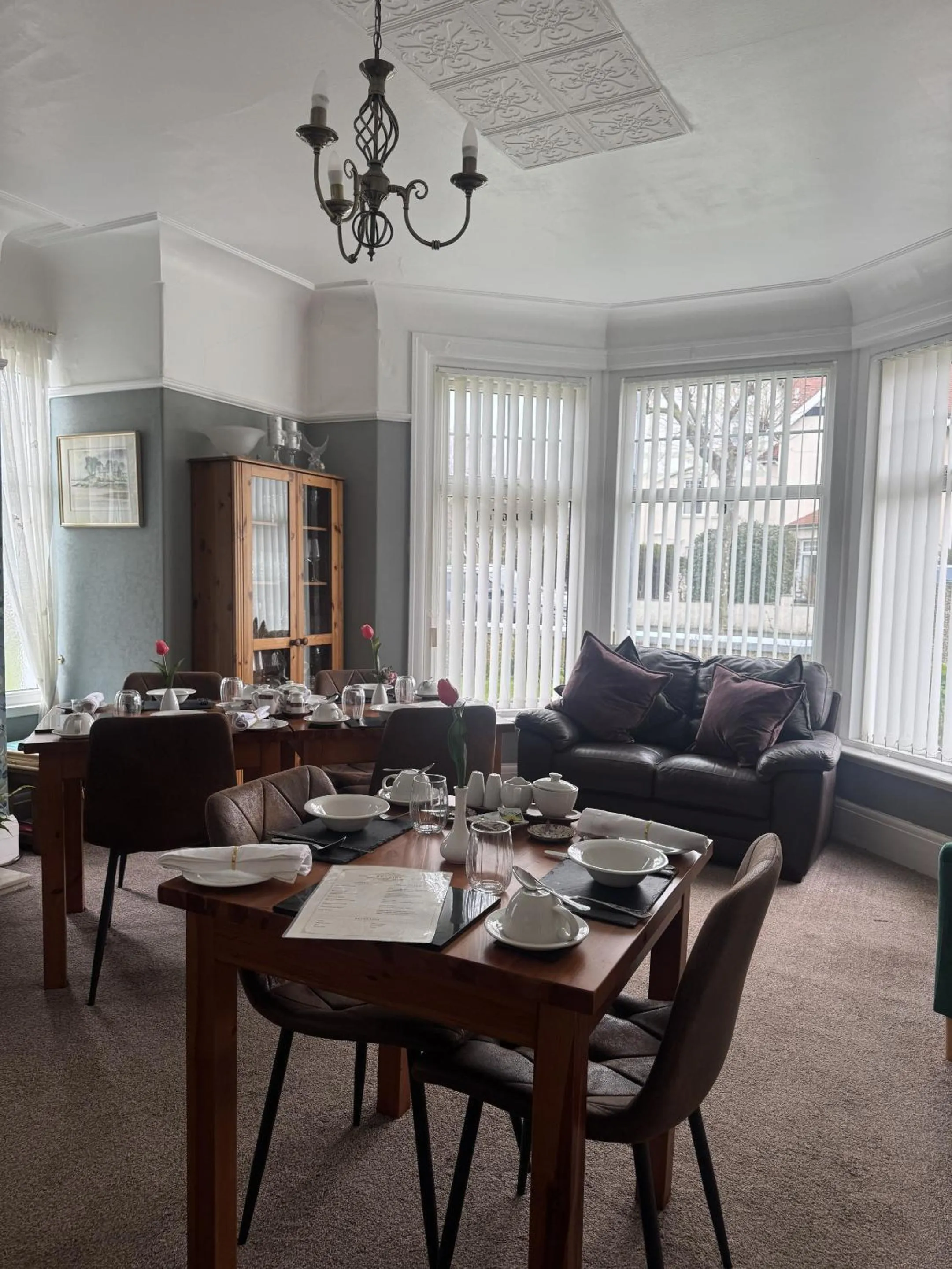 Dining area in Rosaire Guest House