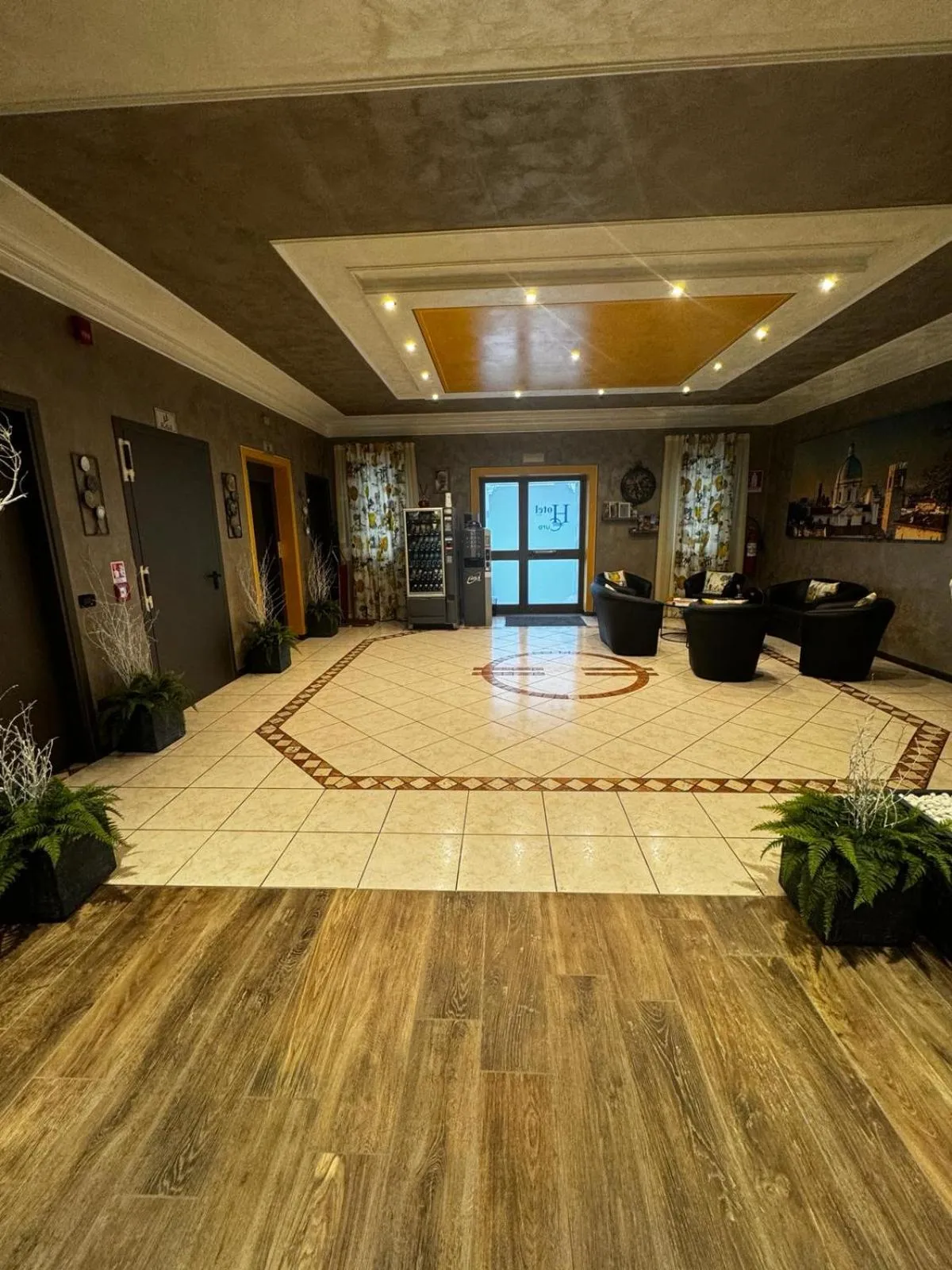 Lobby or reception in Hotel Euro