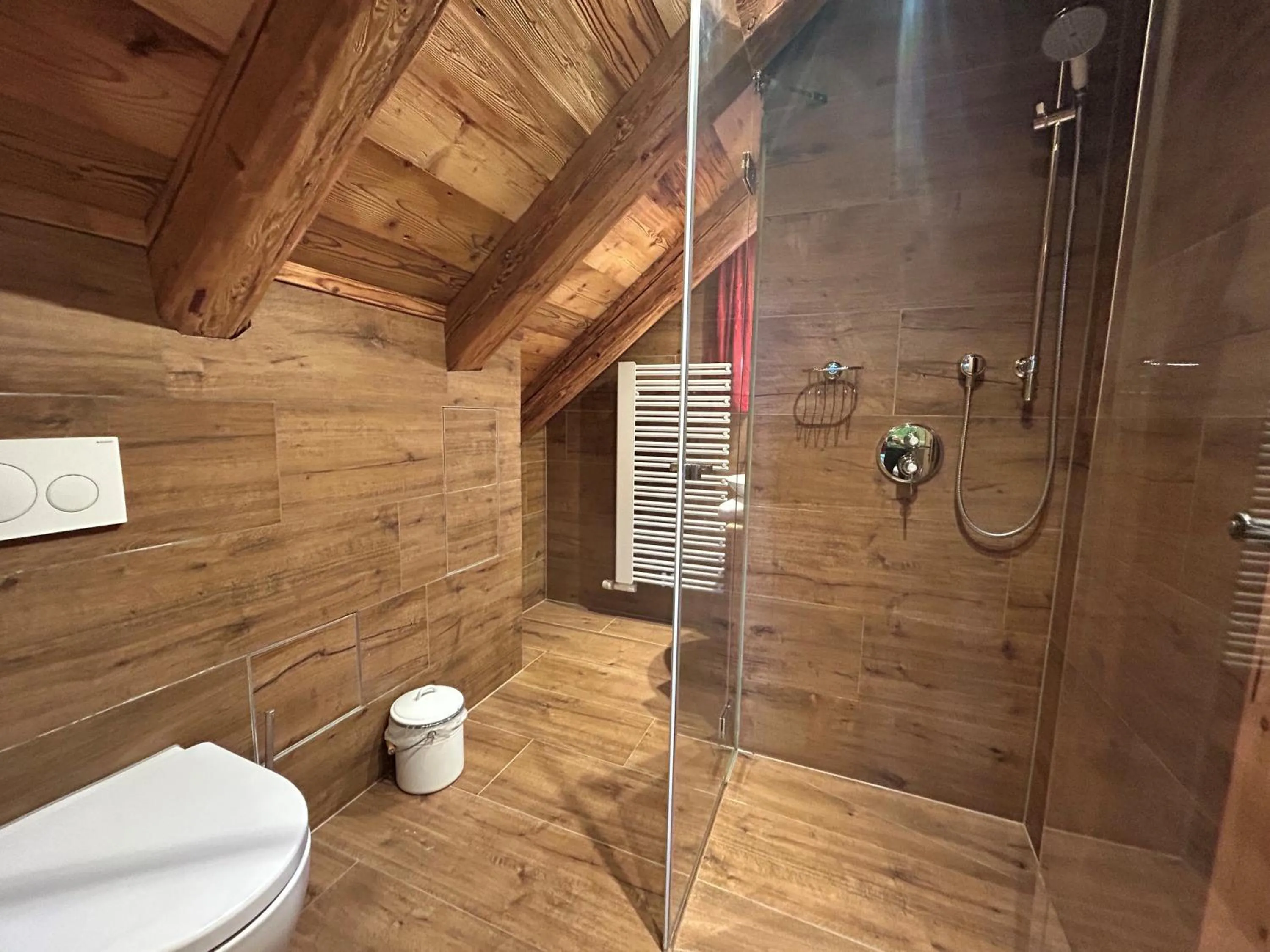Bathroom in Naturhotel & Bayernhütte am Brauneck