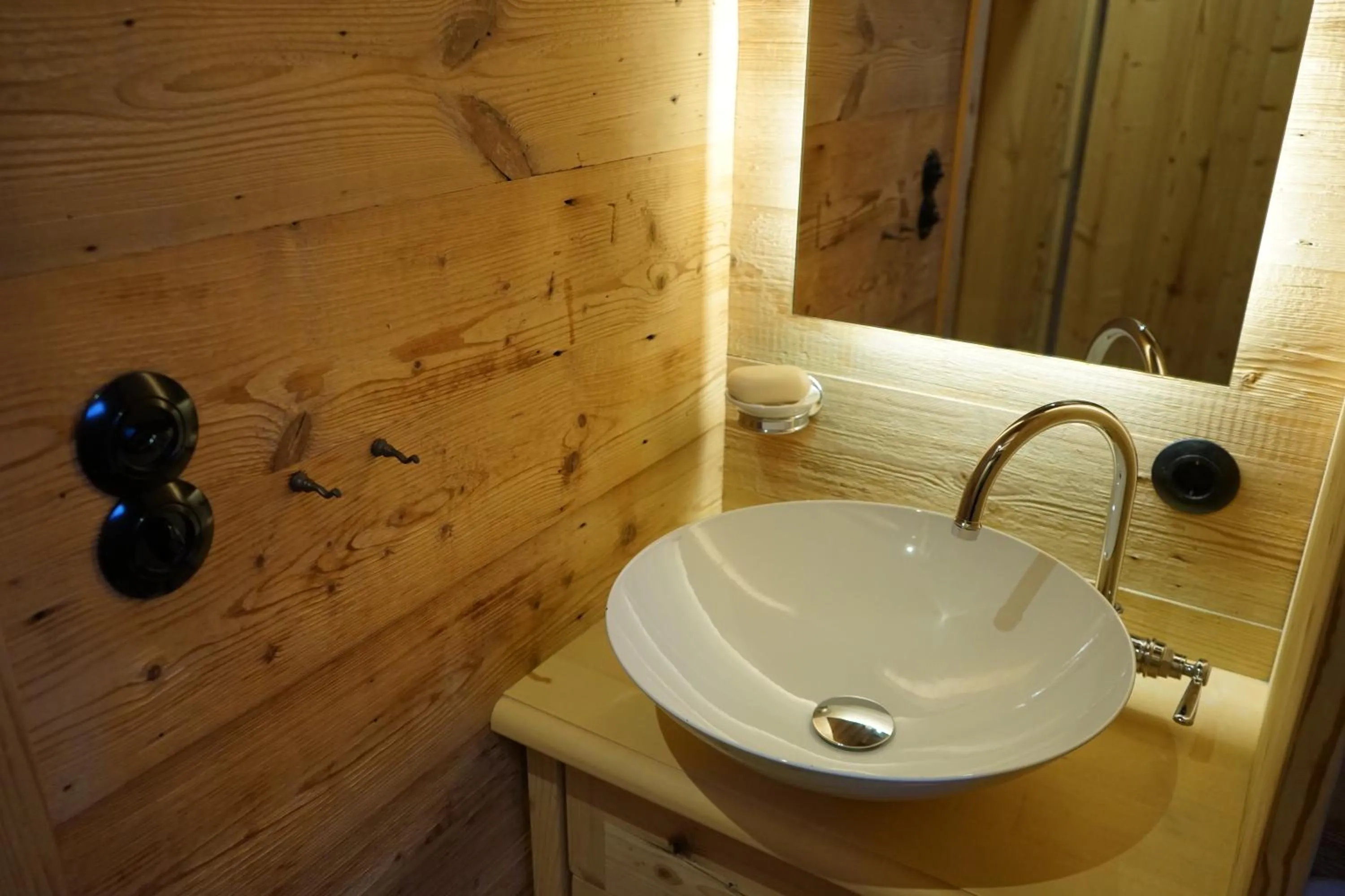 Bathroom in Naturhotel & Bayernhütte am Brauneck