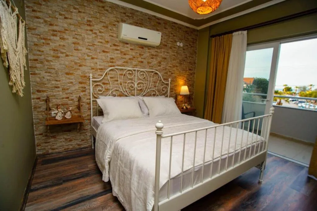 Bed in Urla Zeytin Hotel