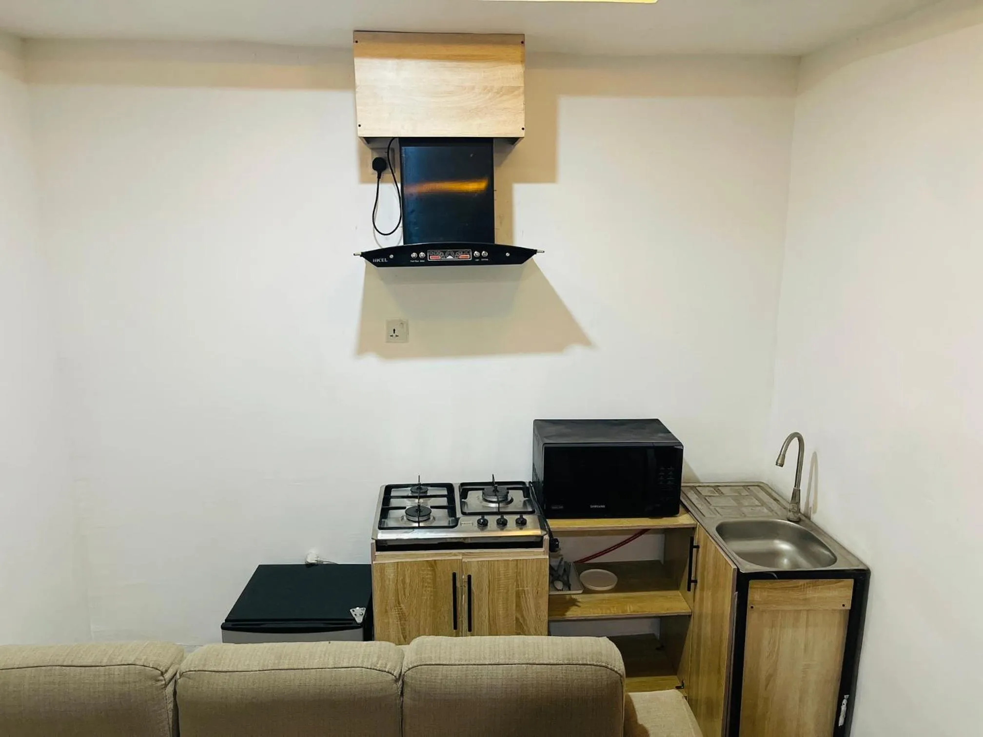 kitchen in Hotel Padelia Apartment Airport Road Lagos