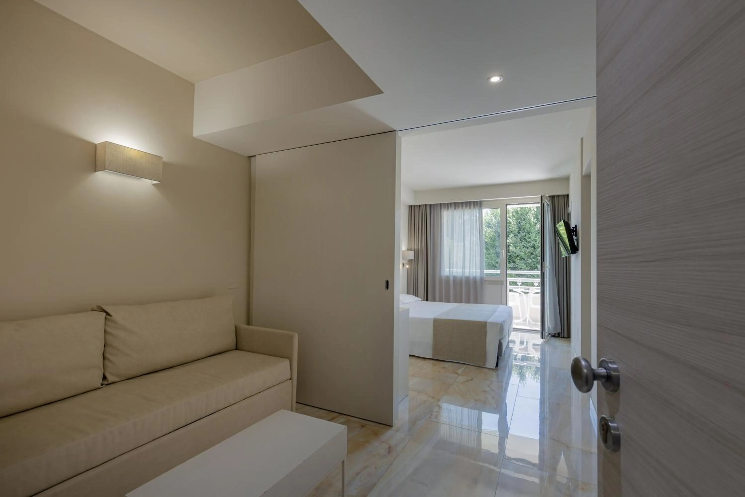 Seating area in Hotel Du Parc