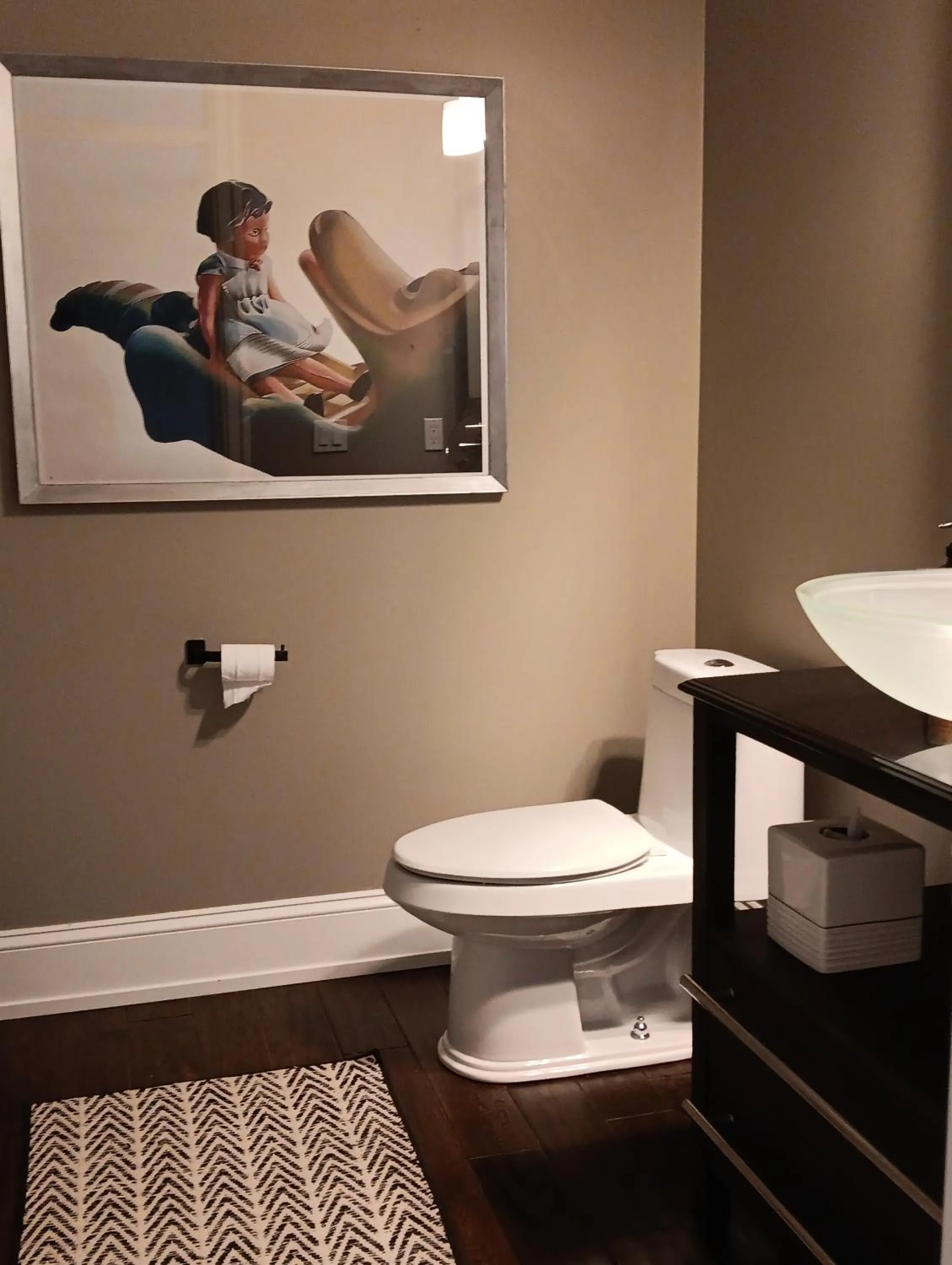 Bathroom in Sand and Salt Bed & Breakfast