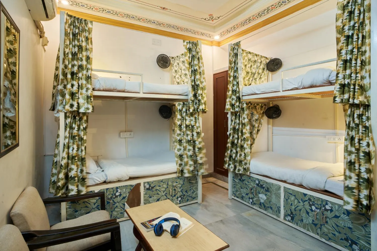 Bed in Elysium Retreat- The Heritage Haveli