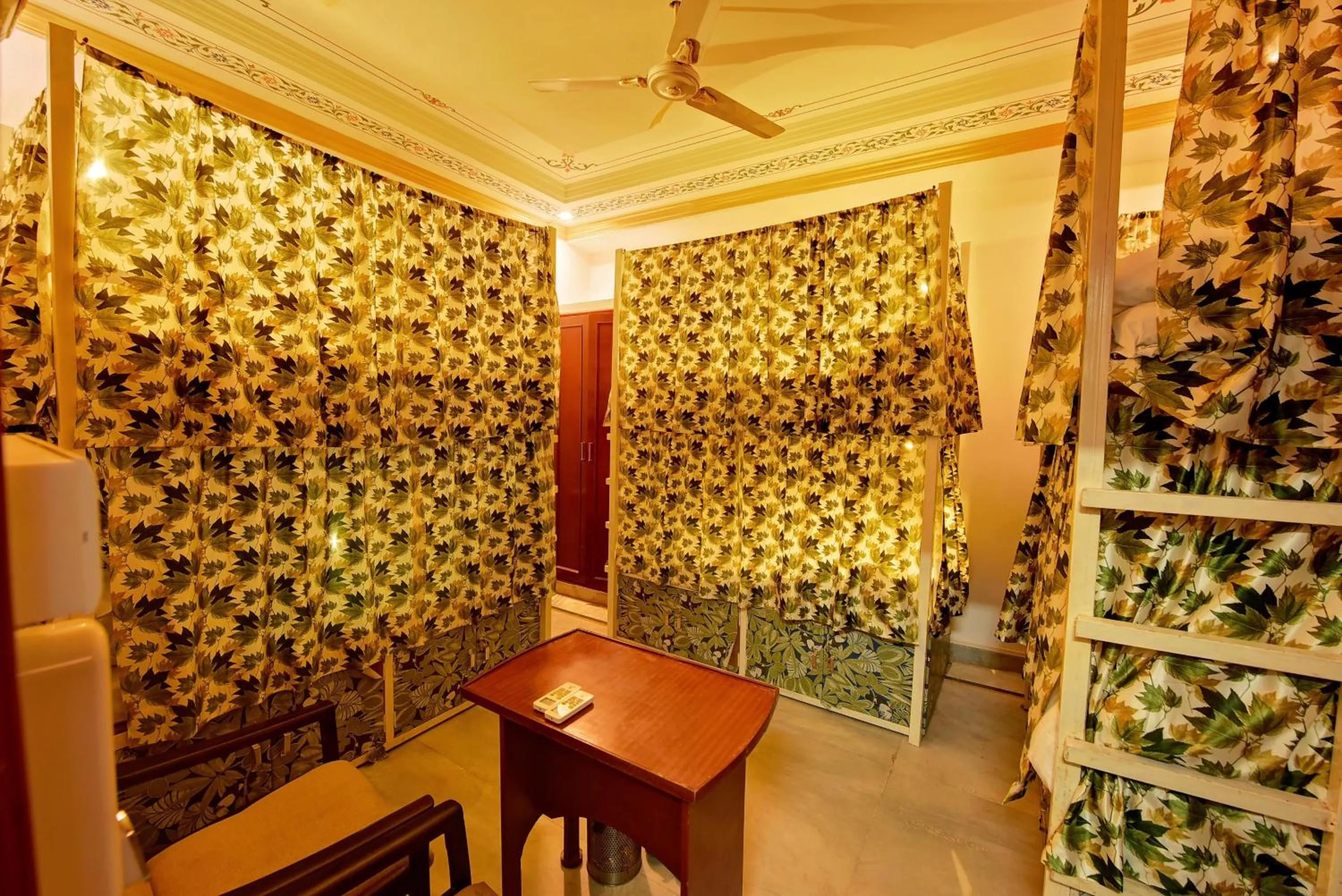 Bed in Elysium Retreat- The Heritage Haveli