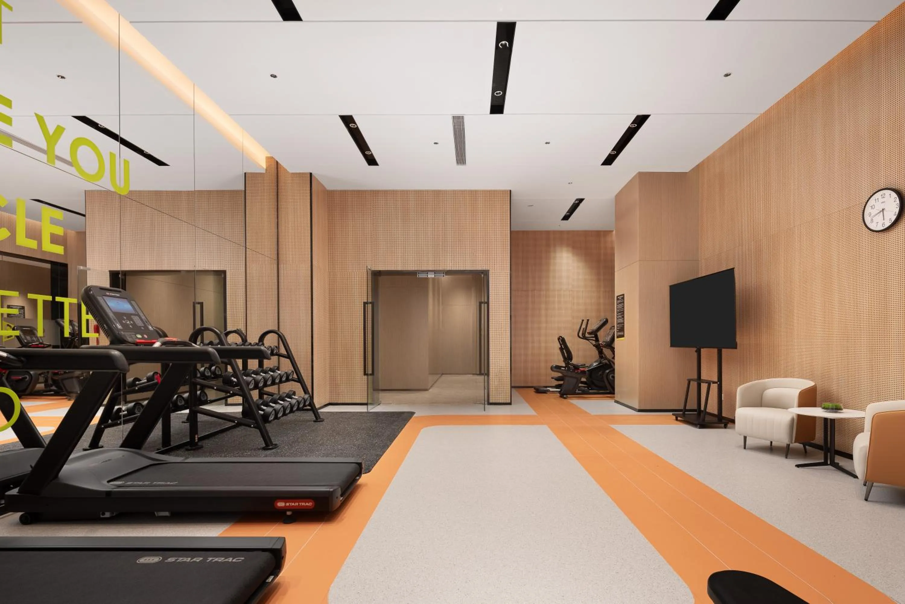 Fitness centre/facilities in Home2 Suite by Hilton Kunming Xishan