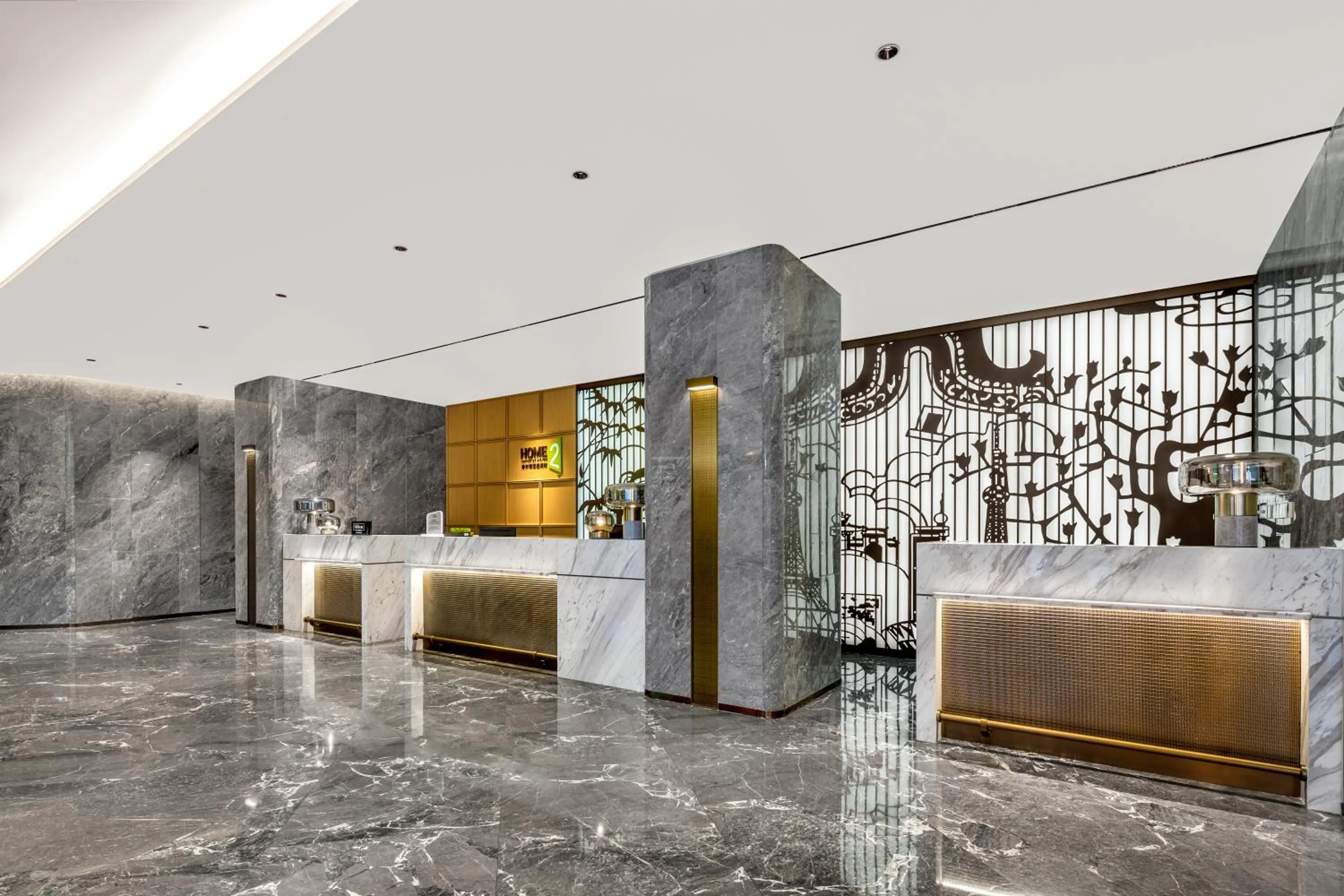 Lobby or reception in Home2 Suite by Hilton Foshan Lishui