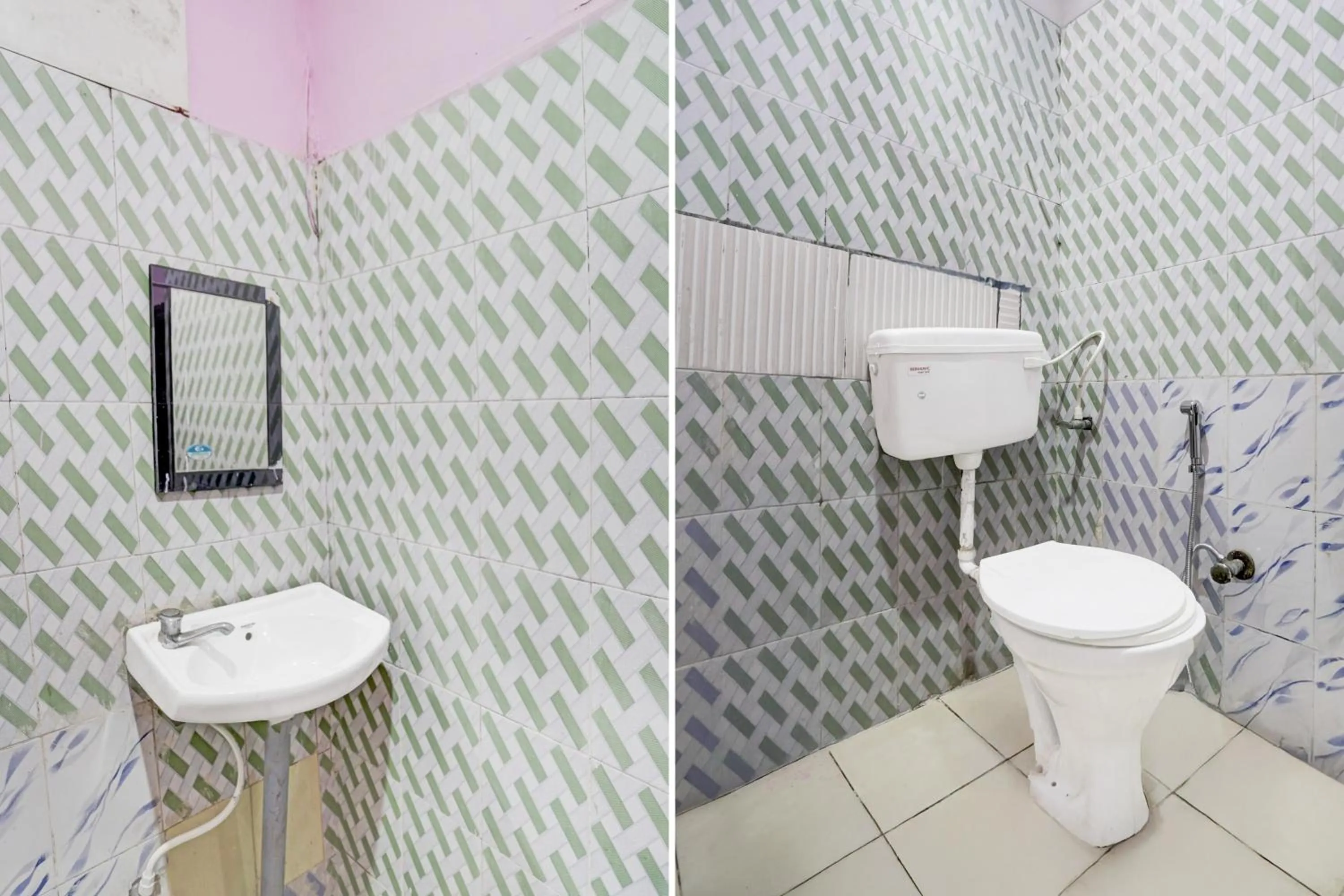 Bathroom in Hotel O Behror