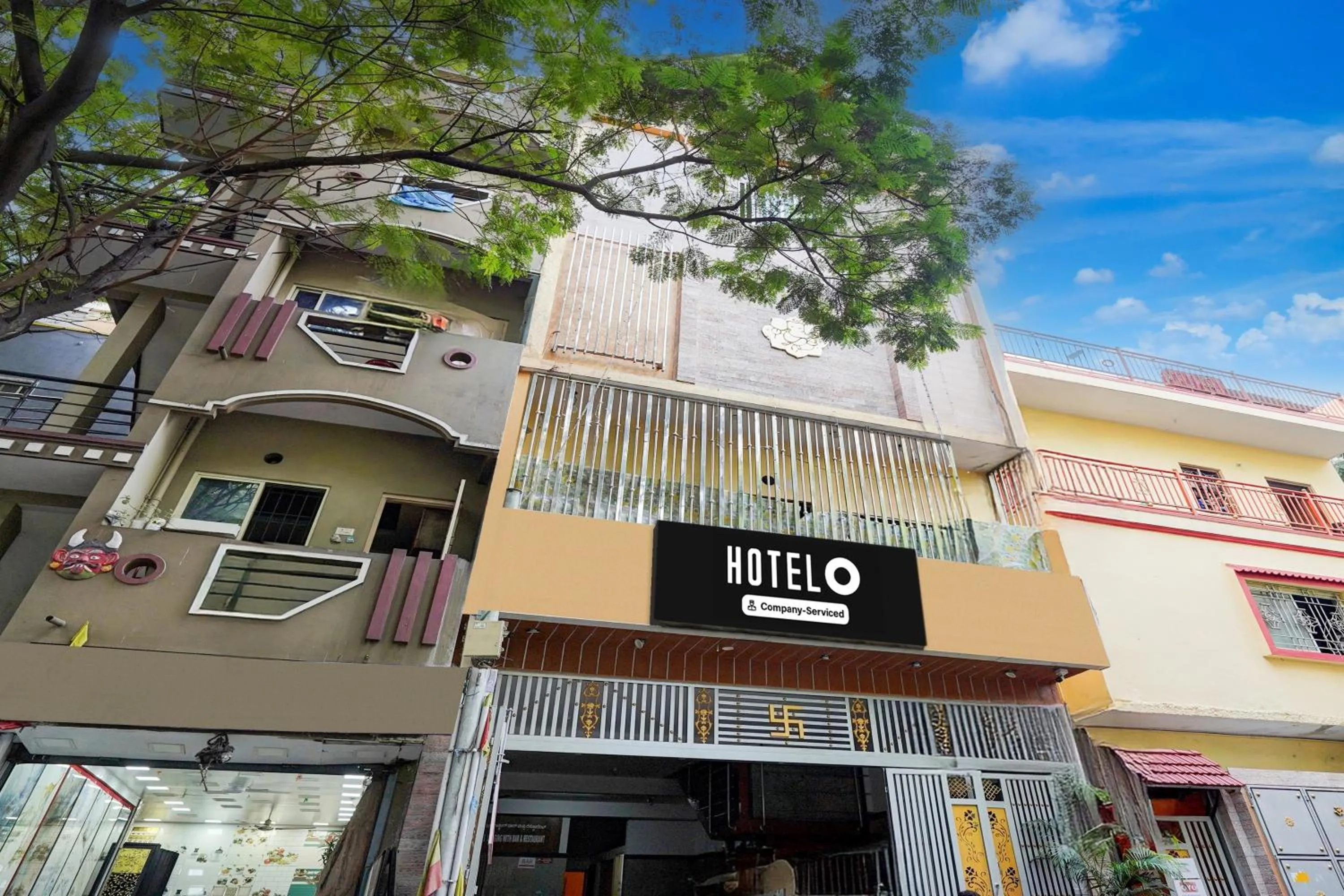 Facade/entrance in Hotel O Ramachandrapuram formerly known Nataraja Boarding & Lodging