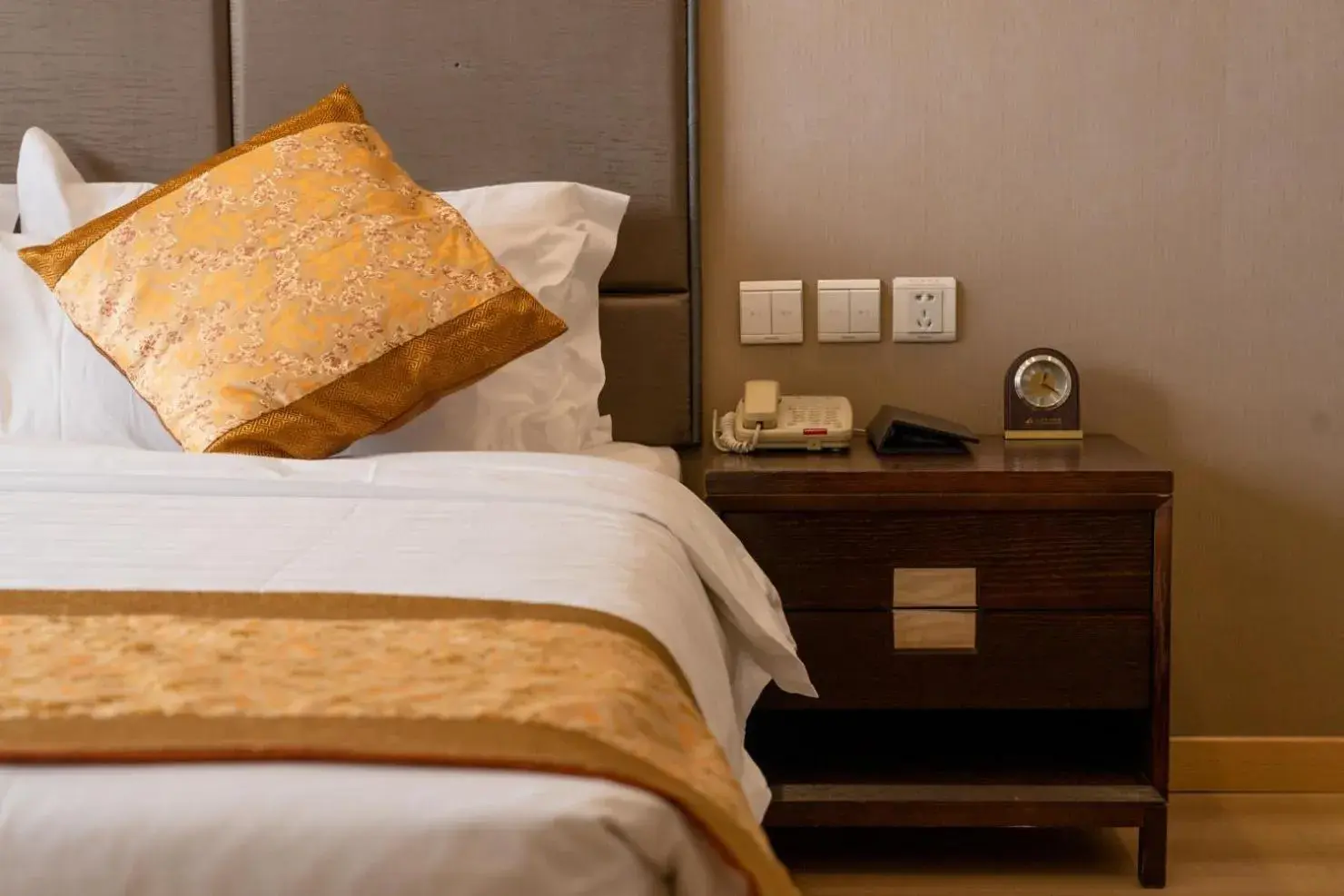 Bed in Beijing Shengli Hotel Bed in Beijing Shengli Hotel