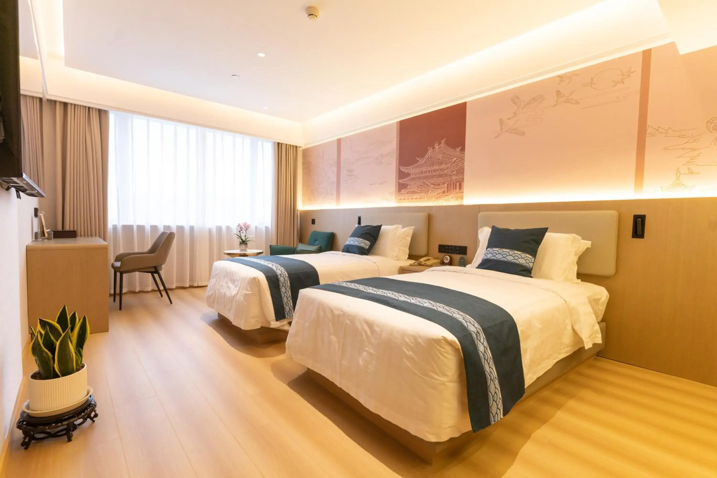 Bedroom, Bed in Beijing Shengli Hotel Bedroom, Bed in Beijing Shengli Hotel