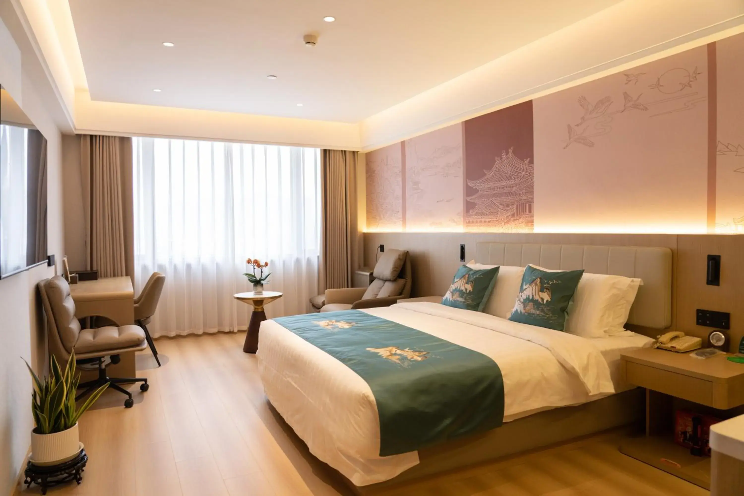 Bedroom, Bed in Beijing Shengli Hotel Bedroom, Bed in Beijing Shengli Hotel