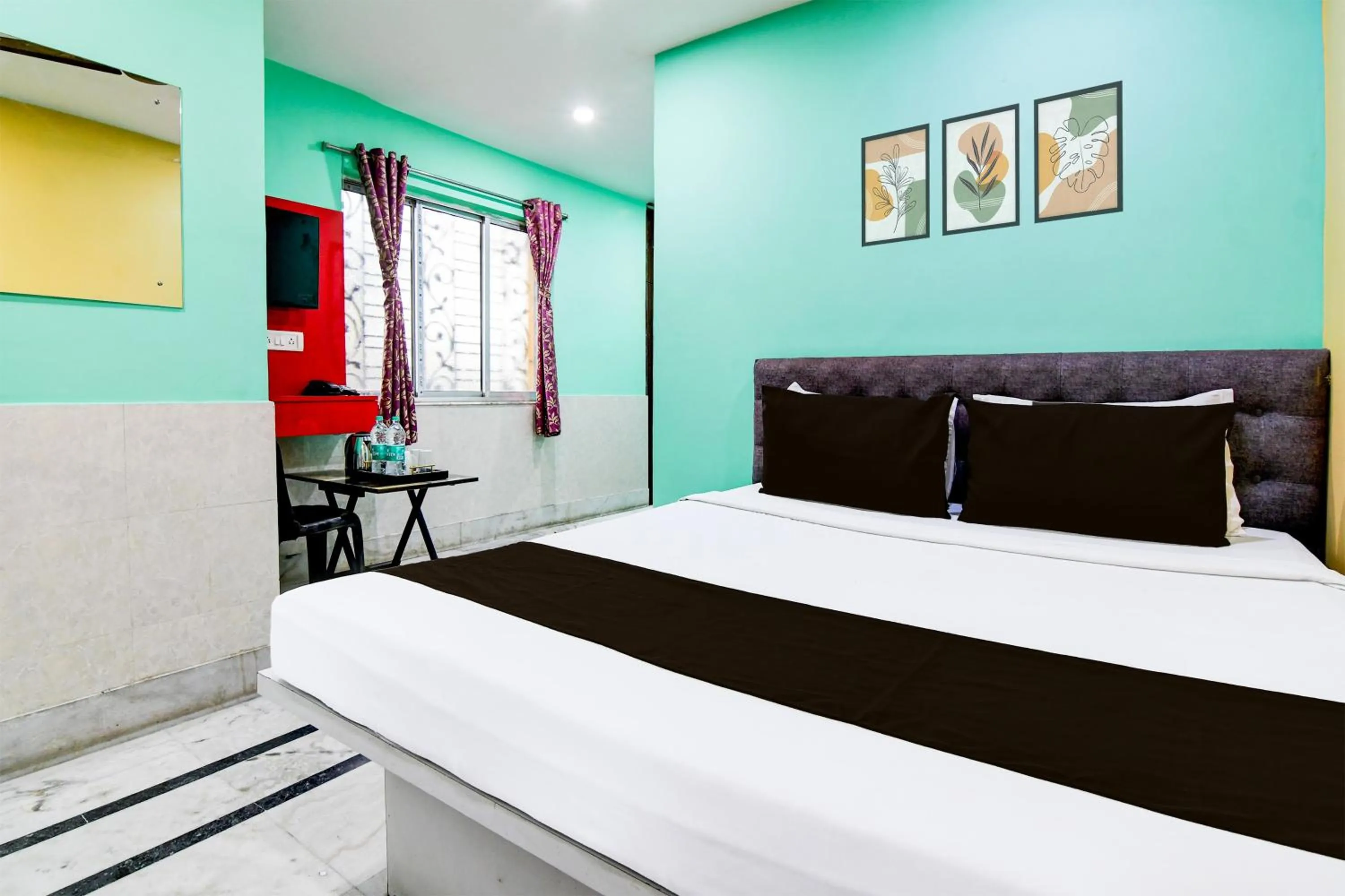 Bedroom, Bed in Super Hotel O Kolkata Near Acropolis Mall Formerly 7 Horse GH