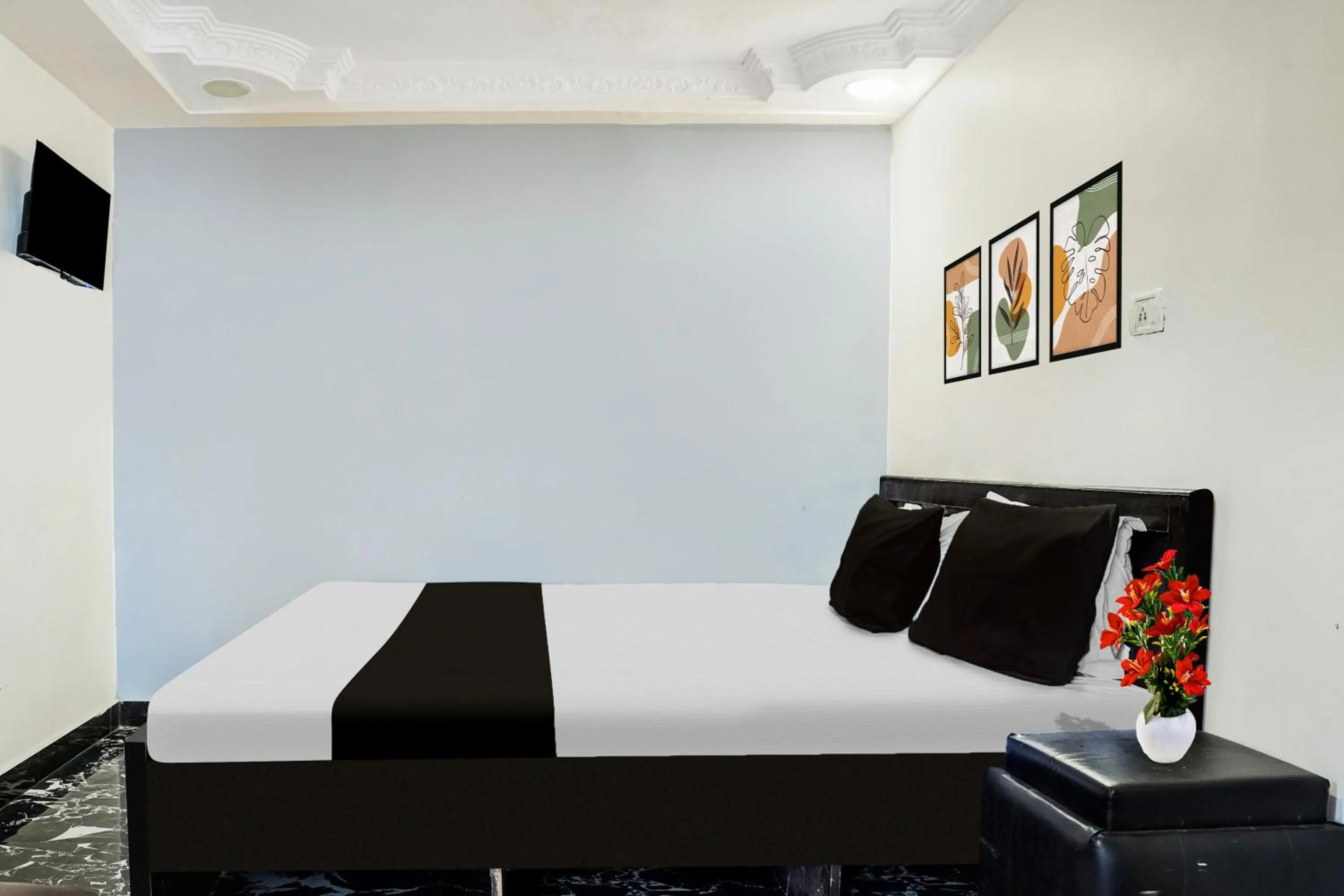 Bedroom, Bed in Super Hotel O Russel Chowk Formerly VN Residency Jabalpur