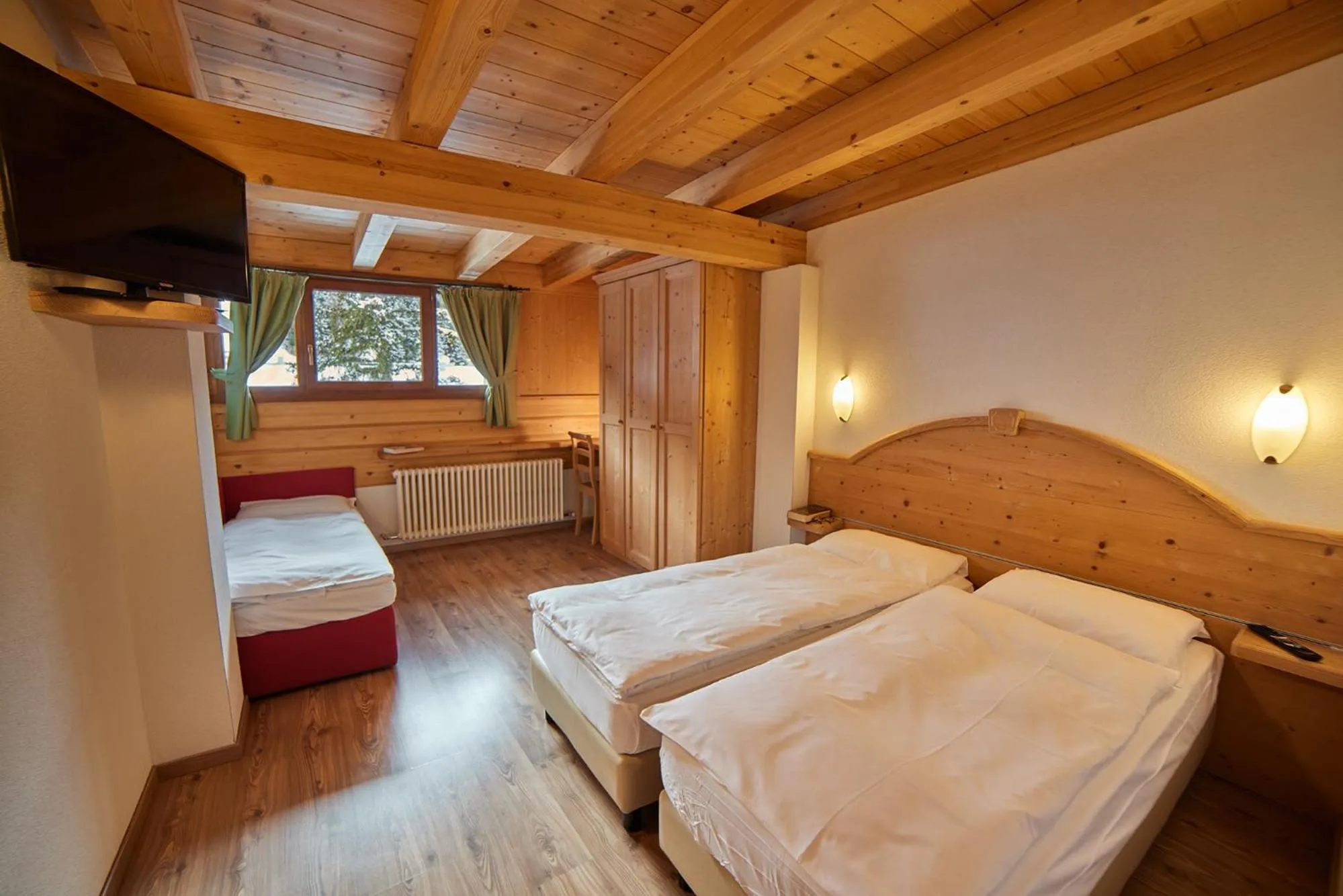 Bedroom, Bed in Hotel Vallechiara