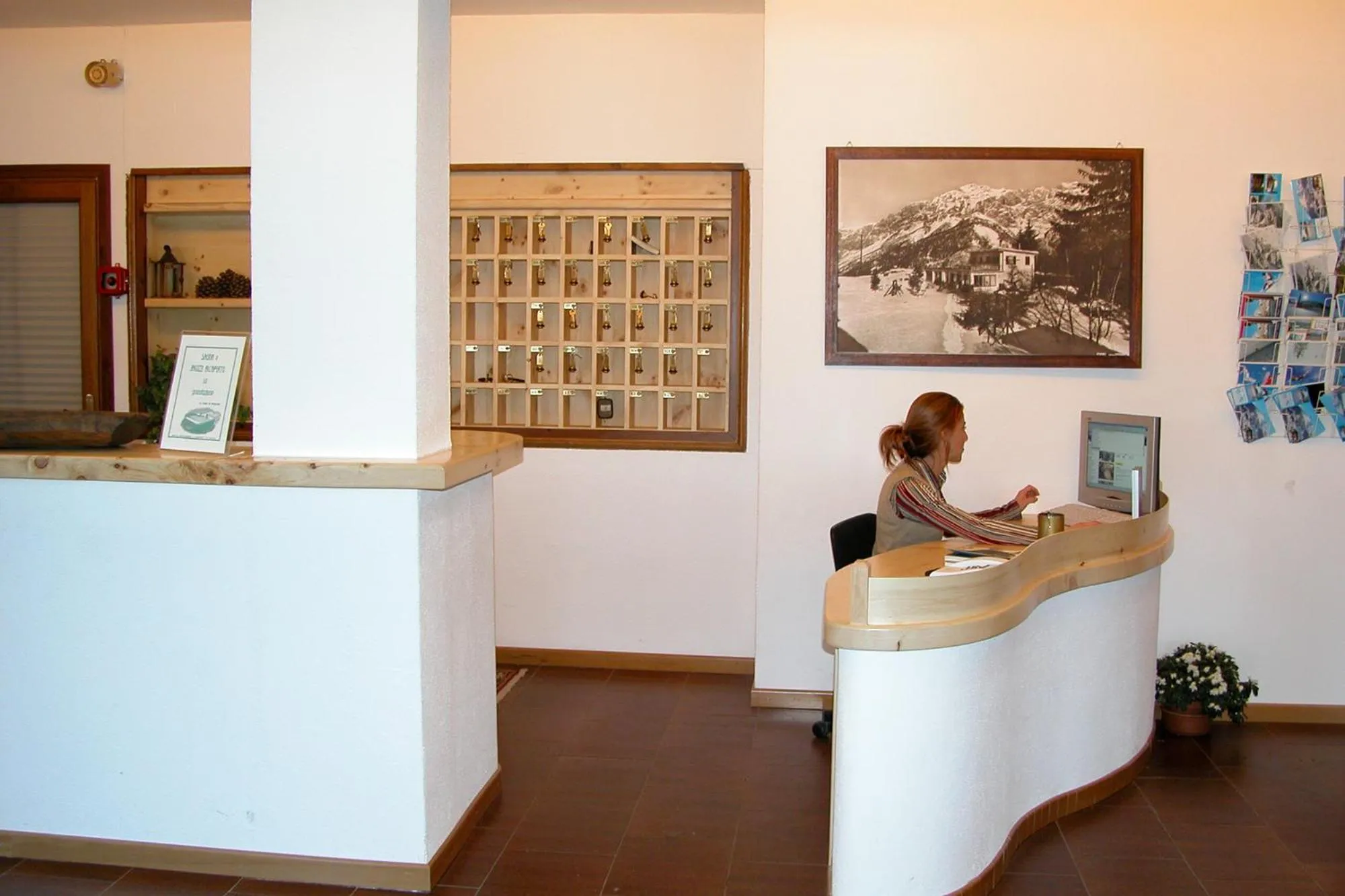 Lobby or reception in Hotel Vallechiara