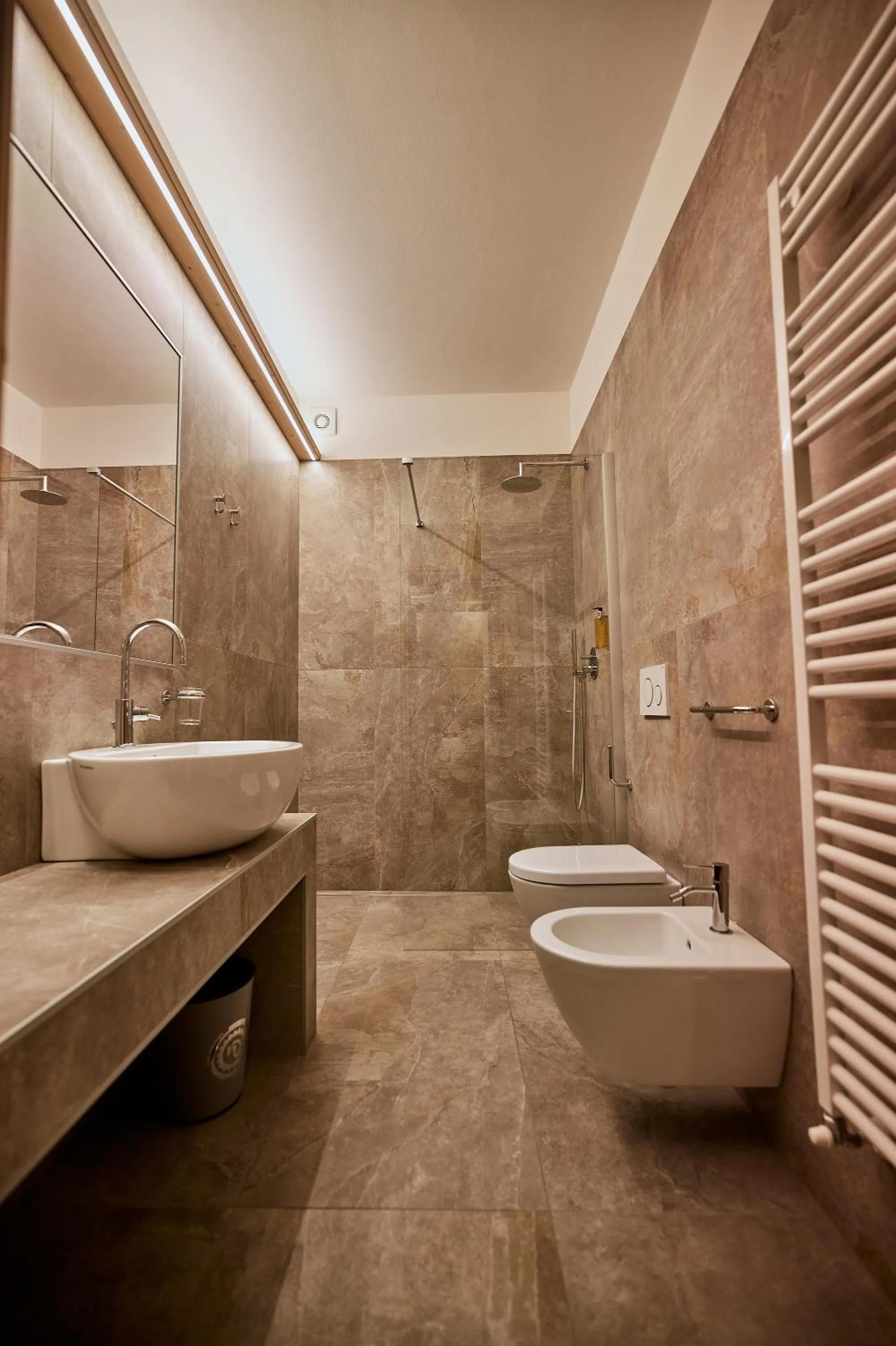 Bathroom in Hotel Vallechiara