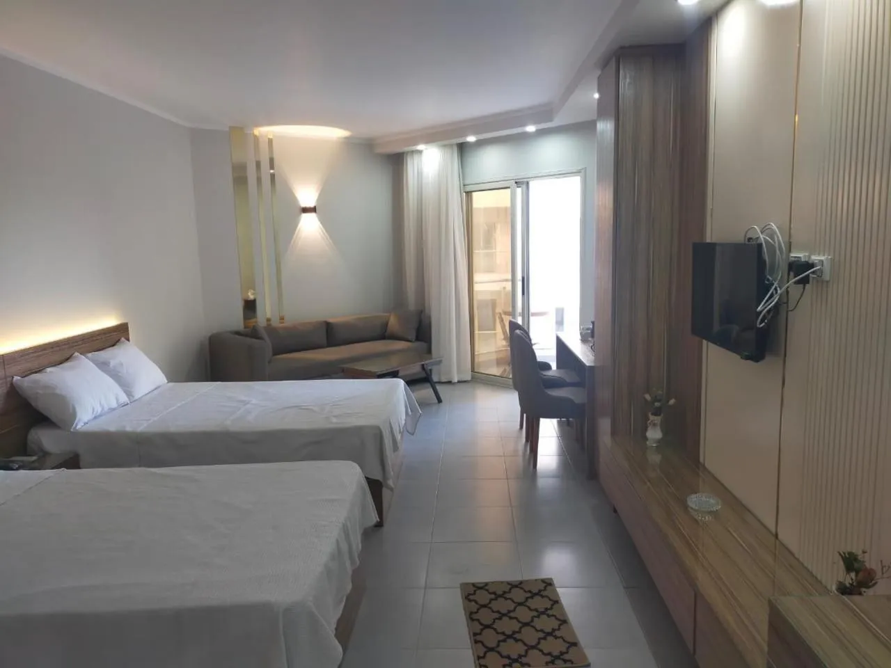 Bed in Scandic resort hurghada