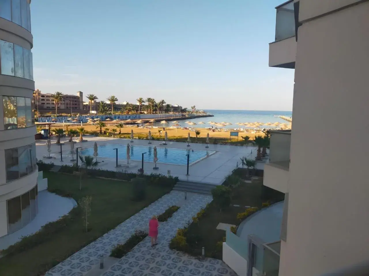 Deluxe Double Room with Balcony and Sea View in Scandic resort hurghada Deluxe Double Room with Balcony and Sea View in Scandic resort hurghada