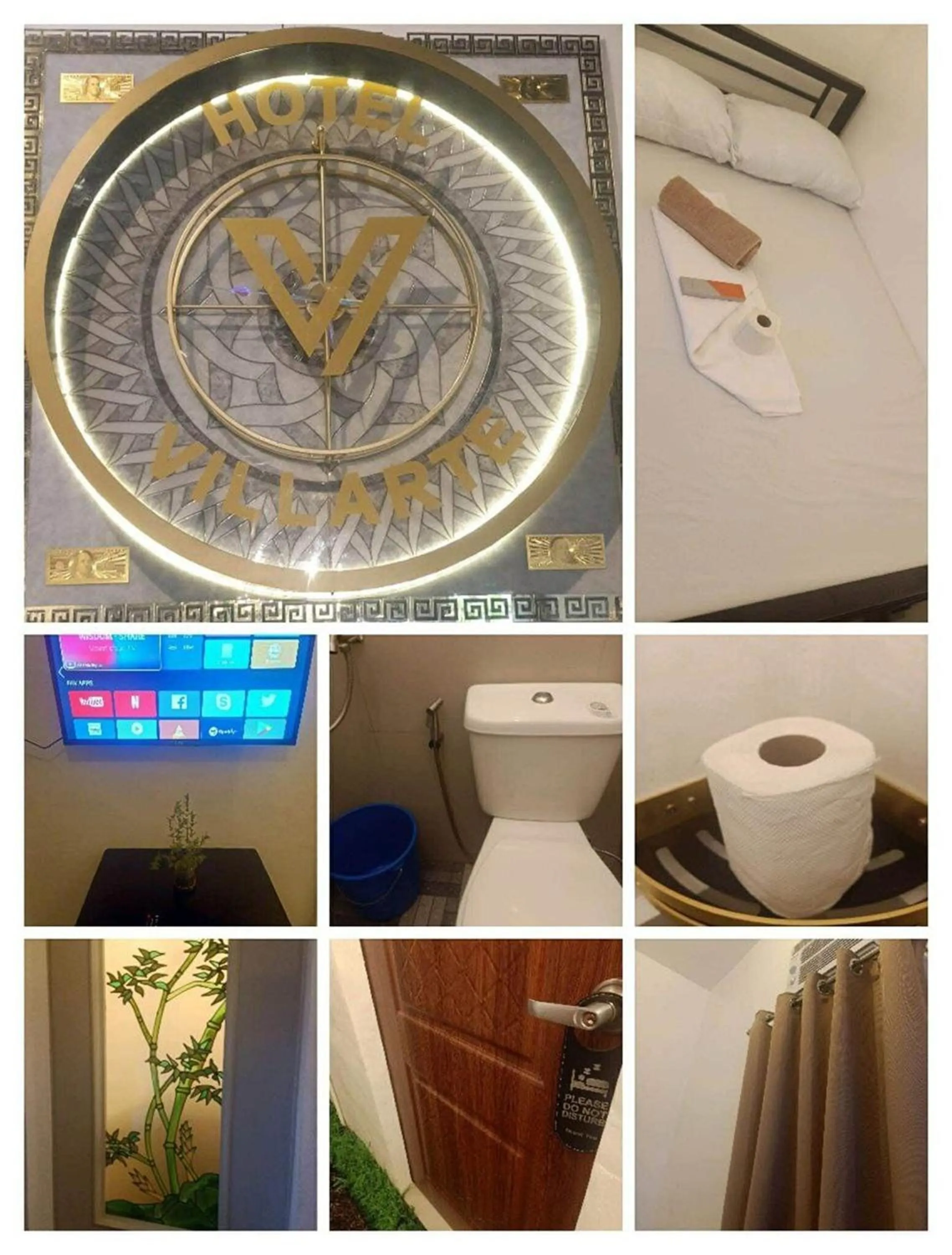 Bathroom in Hotel Villarte Fort Pampanga