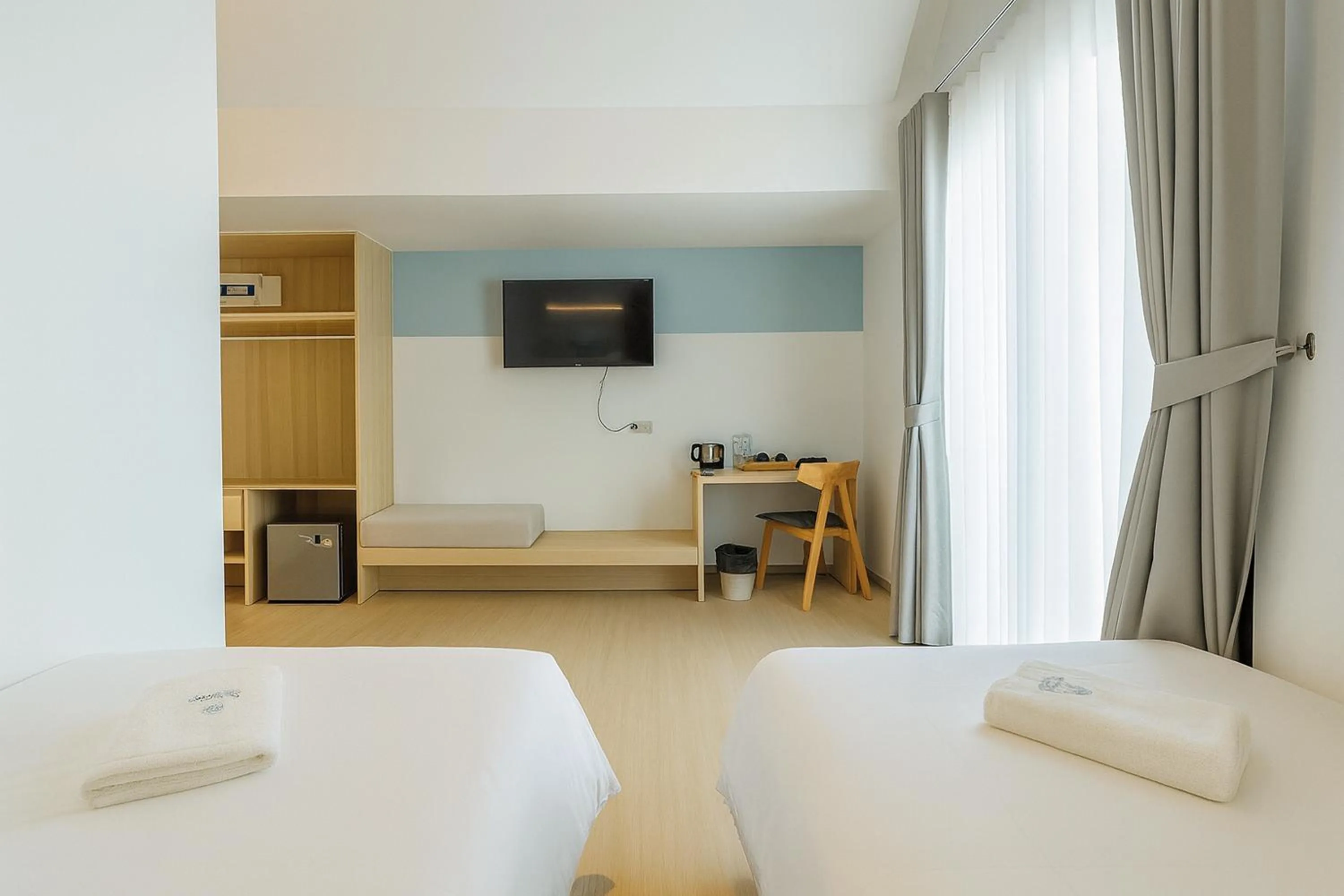 Bed in Sea Side at Ao Nang Landmark Night Market Krabi